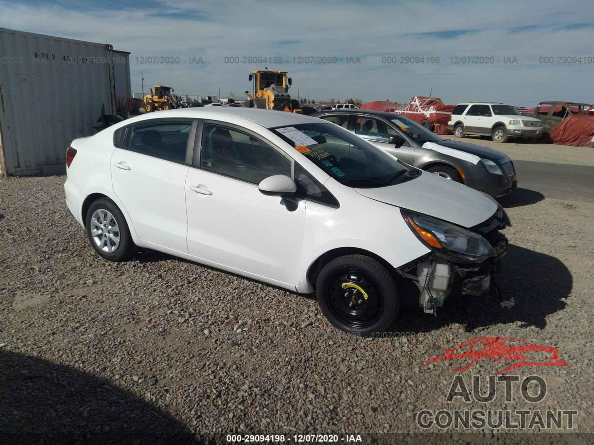 KIA RIO 2016 - KNADM4A37G6540052