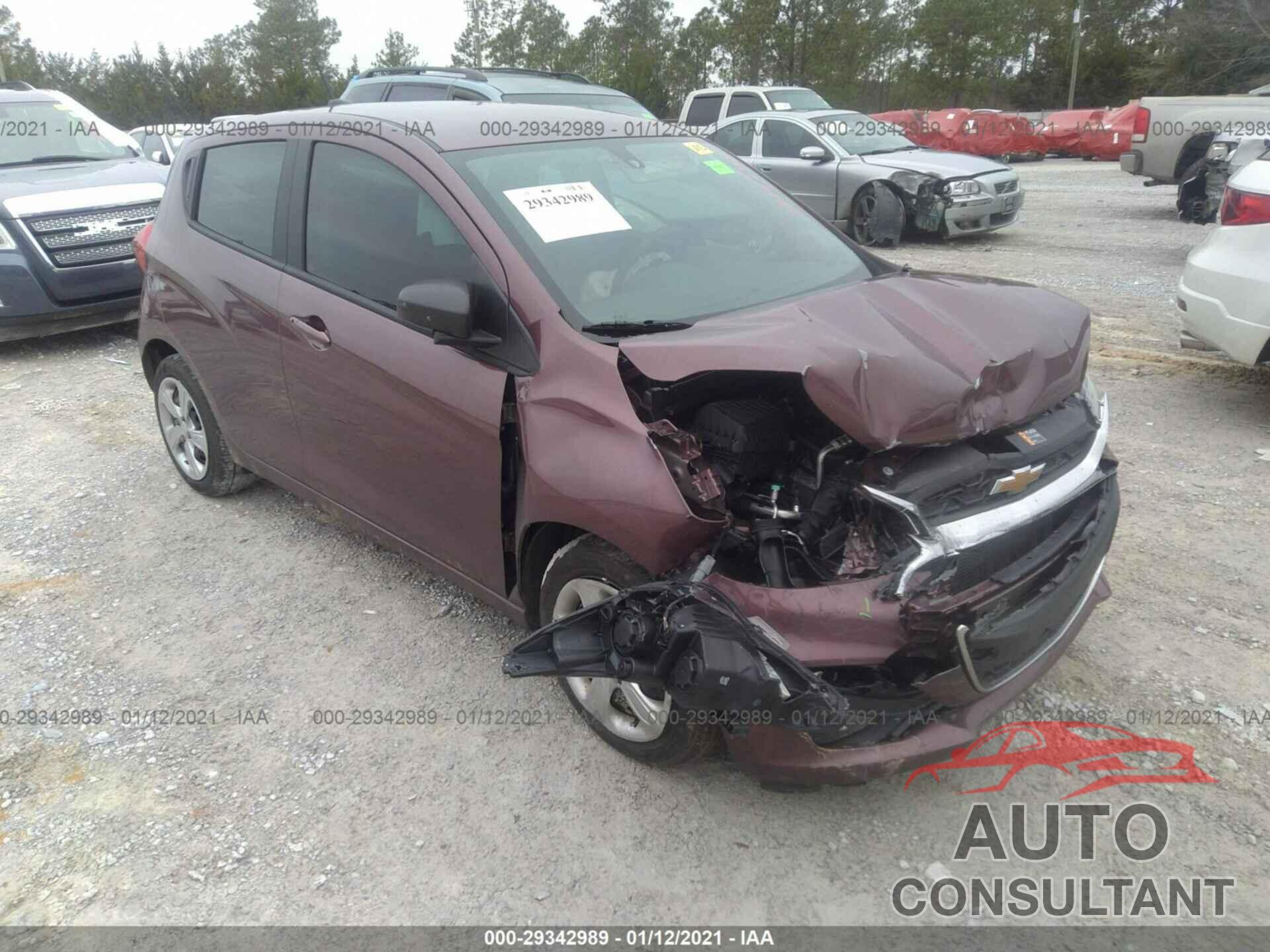 CHEVROLET SPARK 2020 - KL8CB6SA6LC454796