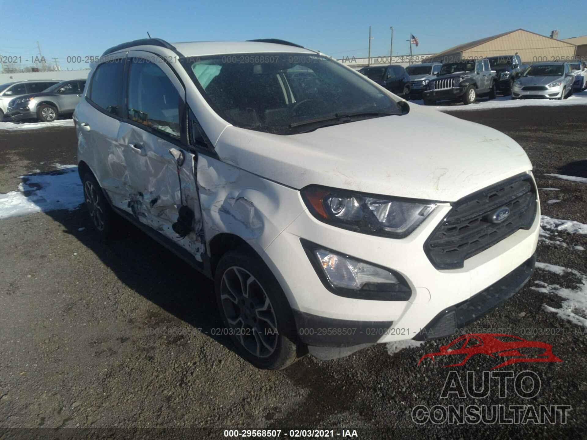 FORD ECOSPORT 2020 - MAJ6S3JL4LC362811