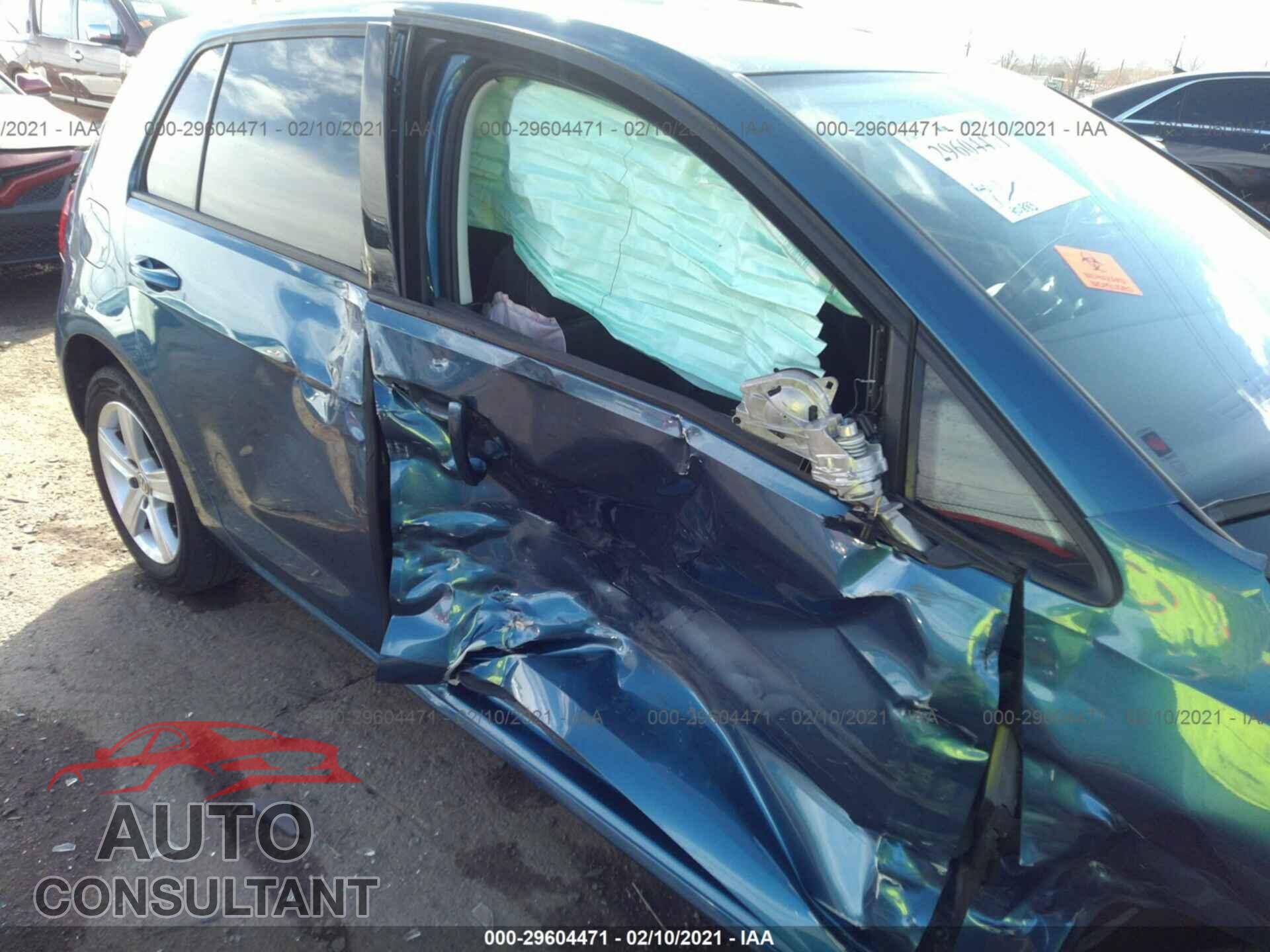 VOLKSWAGEN GOLF 2017 - 3VW217AU3HM034469