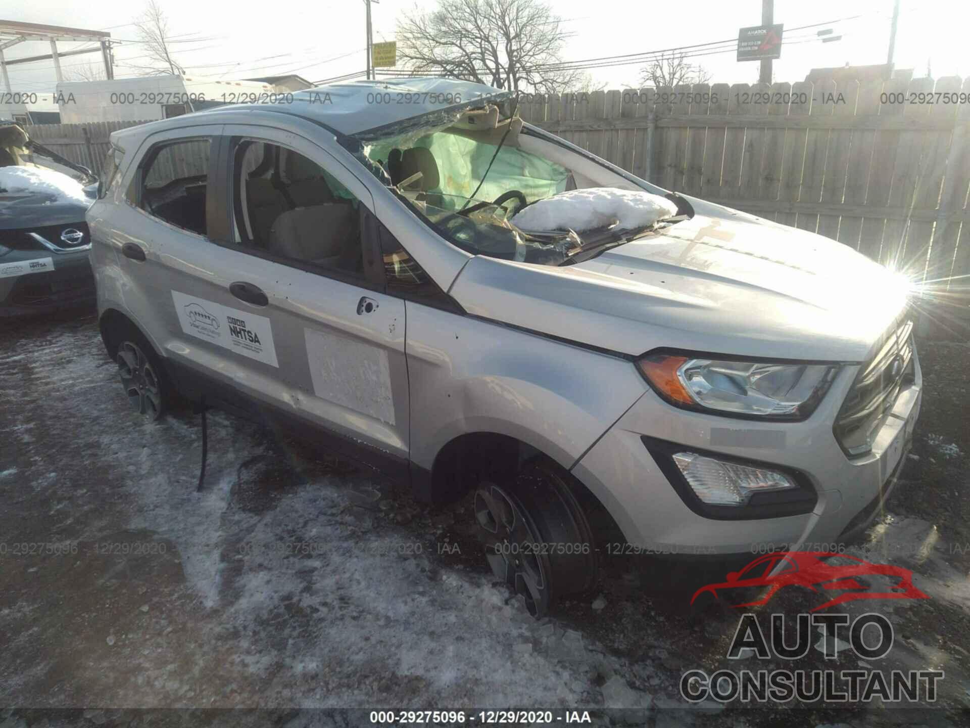 FORD ECOSPORT 2018 - MAJ3P1RE7JC184114