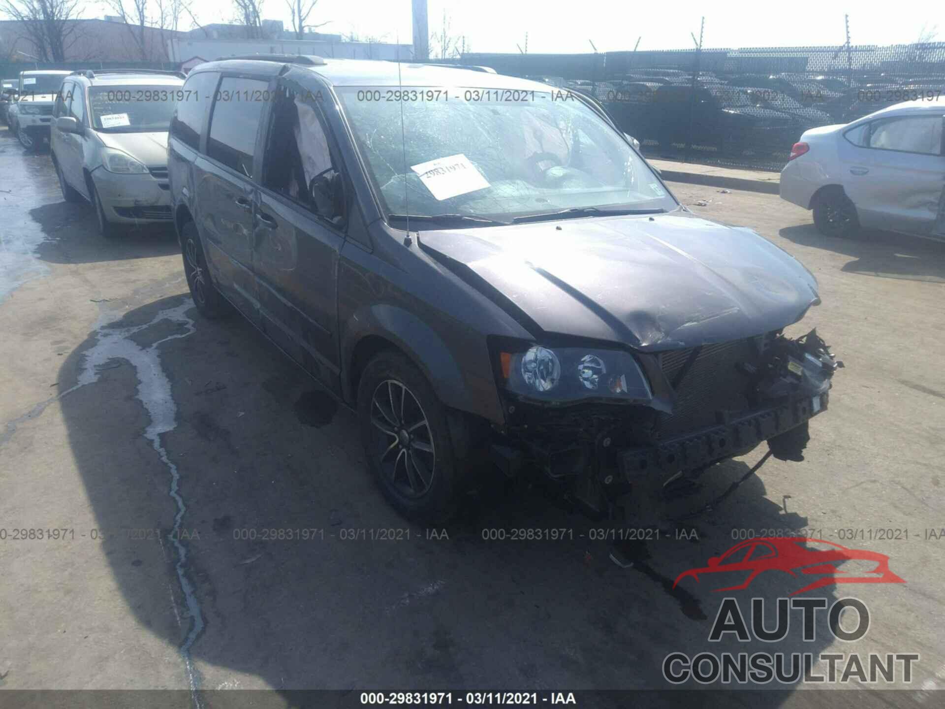 DODGE GRAND CARAVAN 2017 - 2C4RDGEG1HR639256