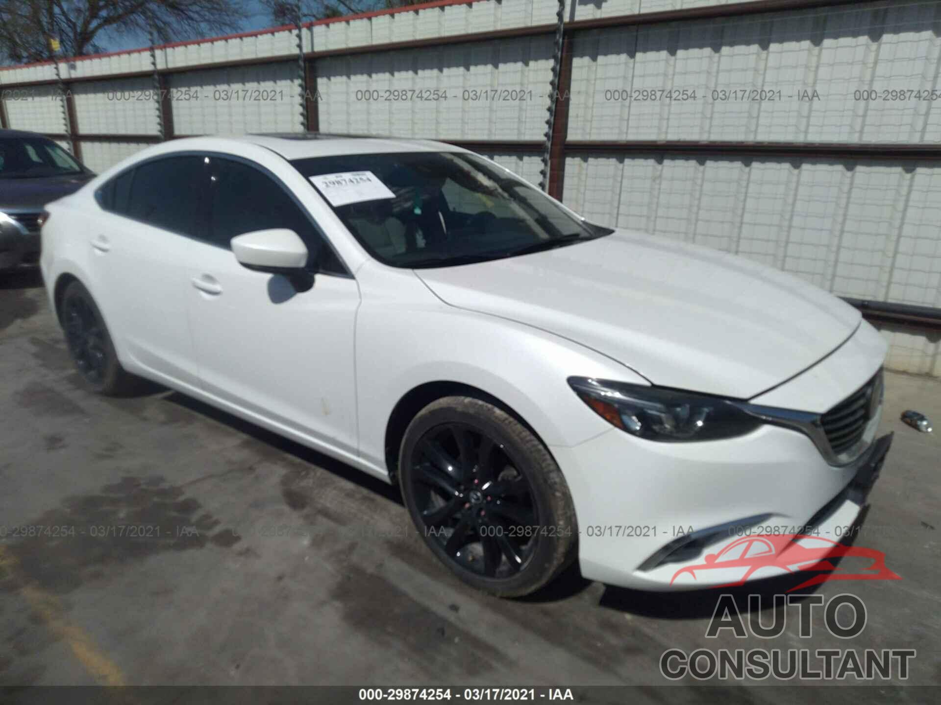 MAZDA MAZDA6 2017 - JM1GL1X50H1101154