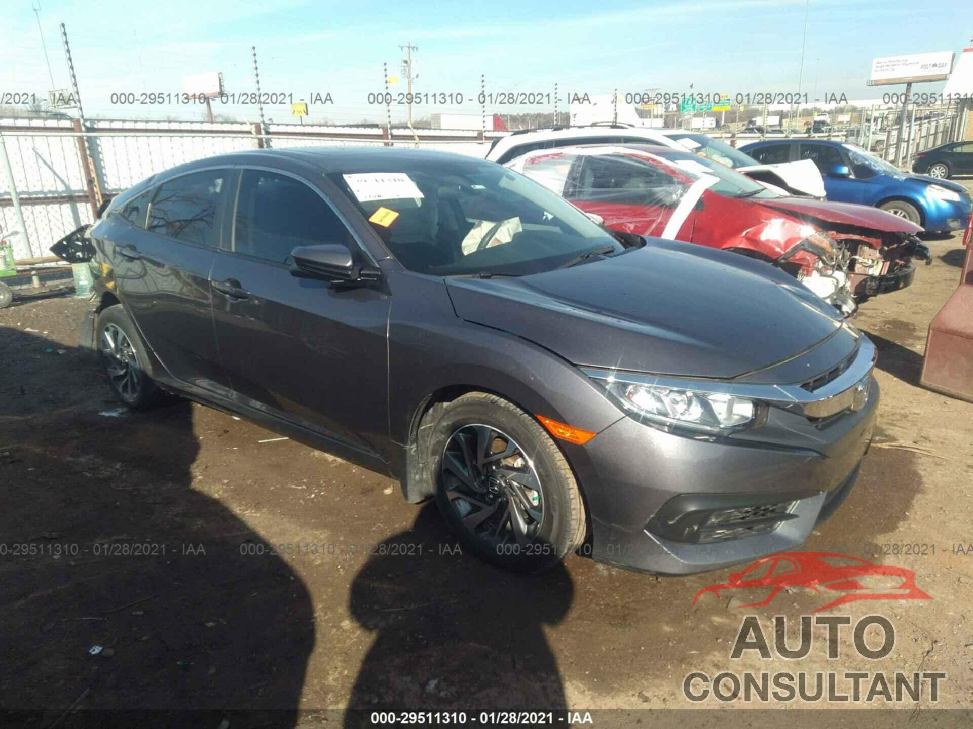 HONDA CIVIC SEDAN 2017 - 19XFC2F77HE066548