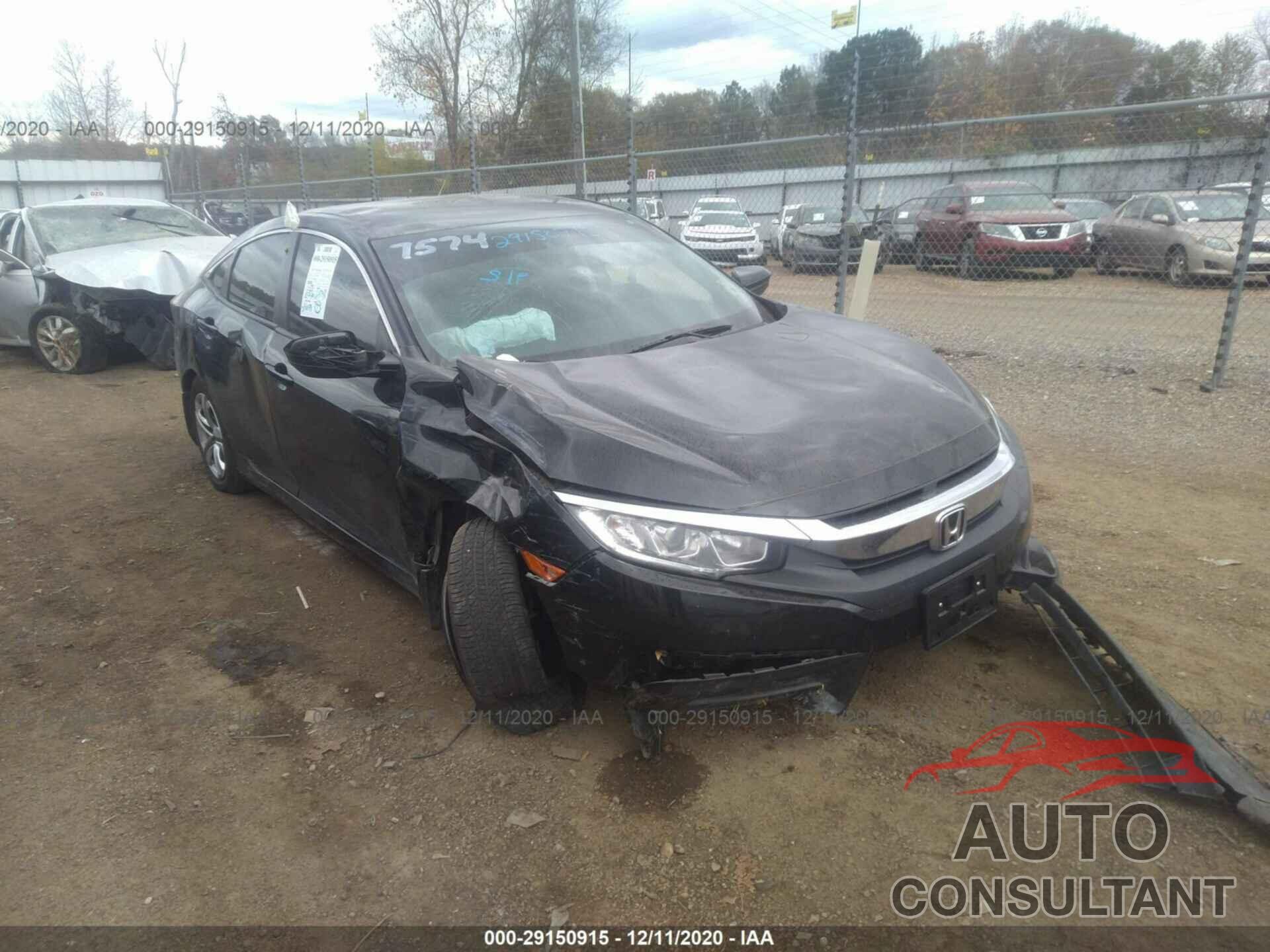 HONDA CIVIC SEDAN 2018 - 2HGFC2F59JH560825