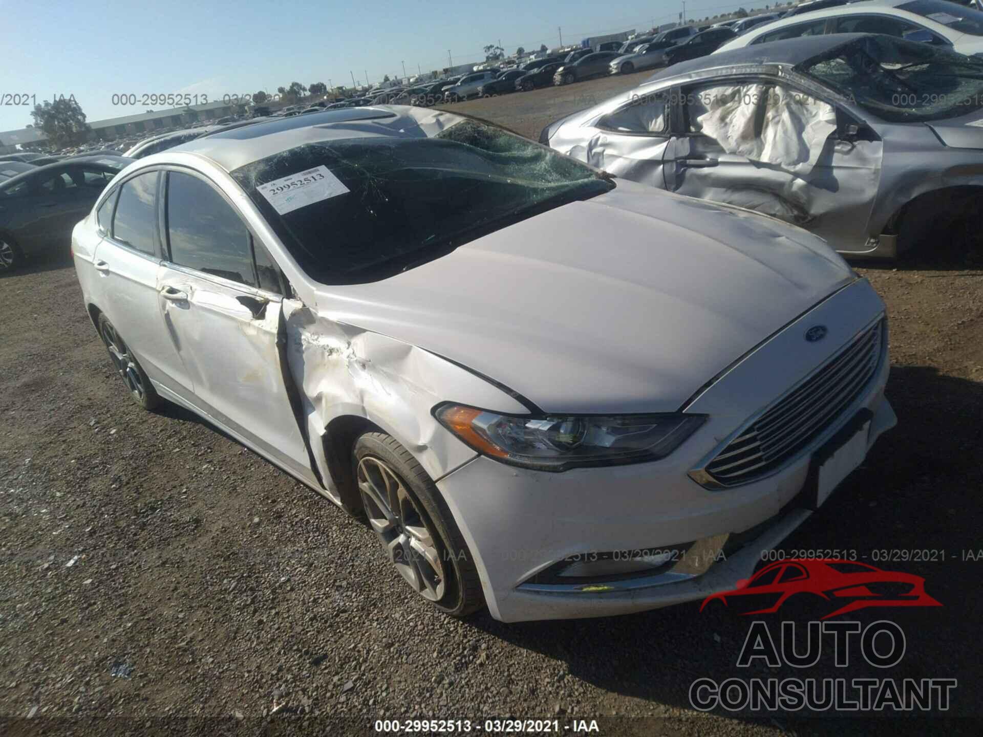 FORD FUSION 2017 - 3FA6P0H75HR299591