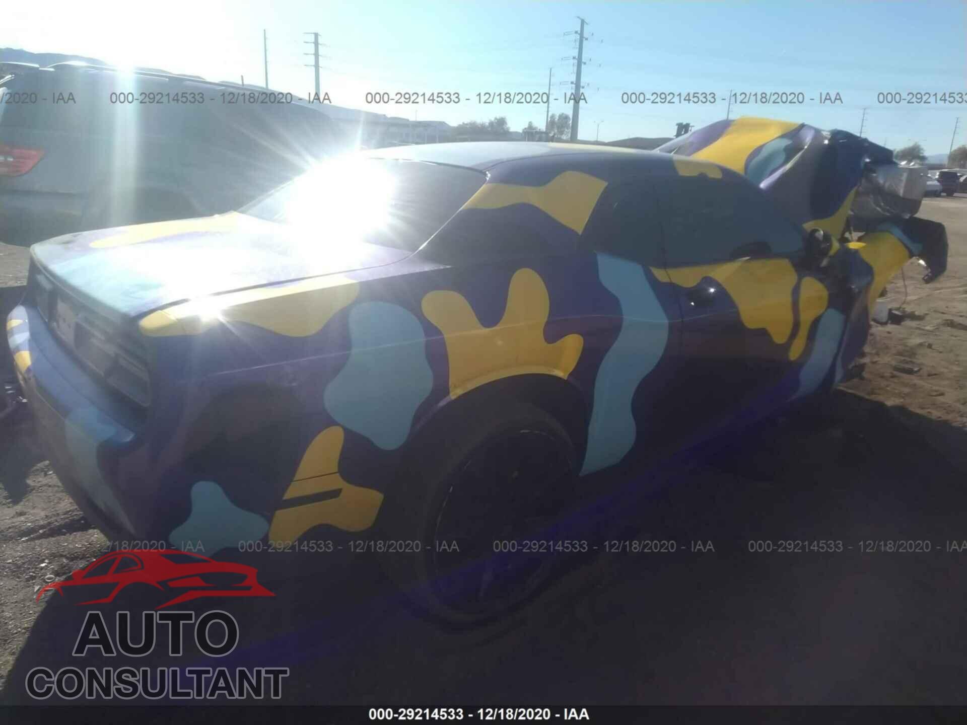 DODGE CHALLENGER 2016 - 2C3CDZAG3GH255298