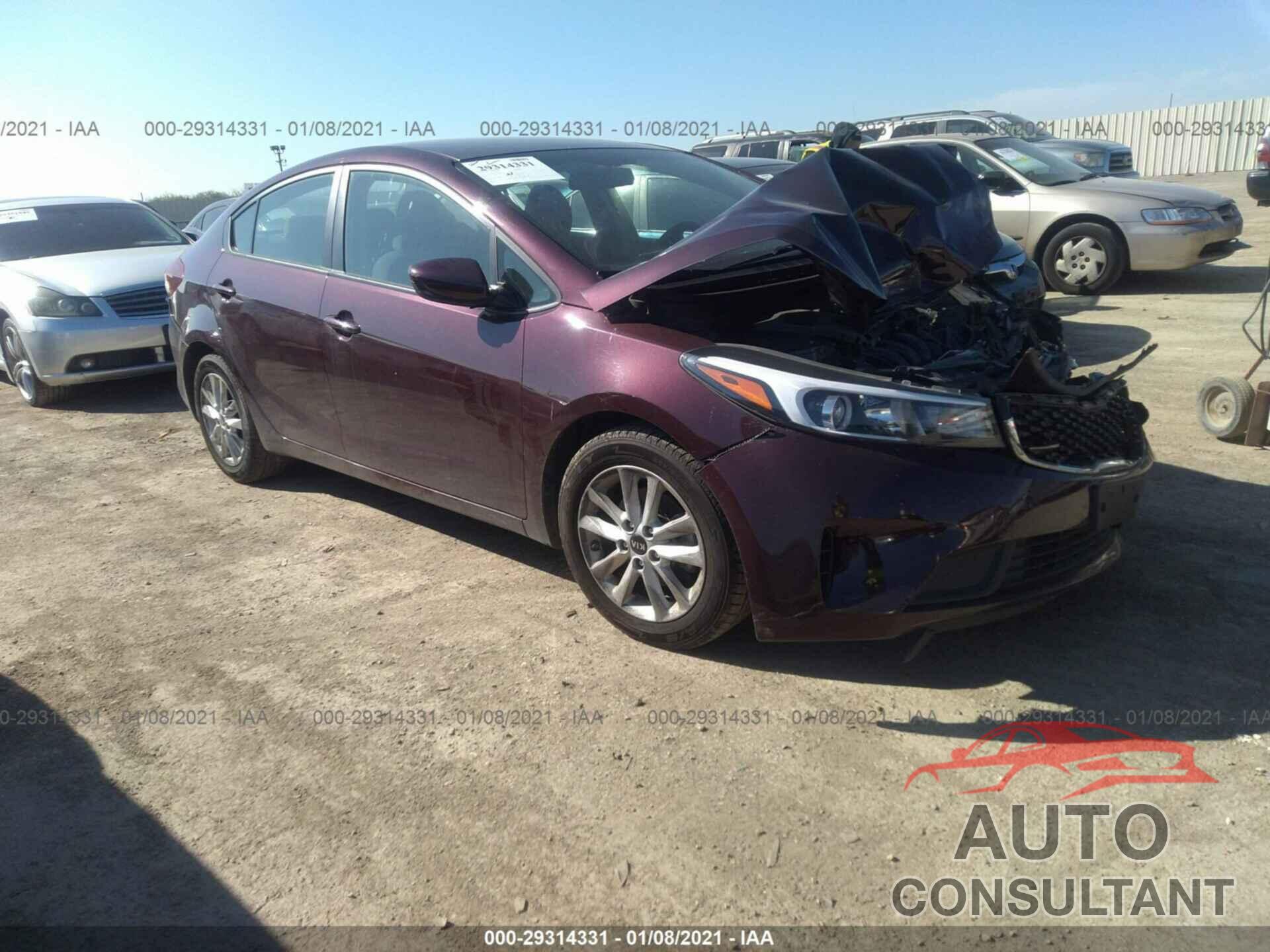 KIA FORTE 2017 - 3KPFL4A73HE151468