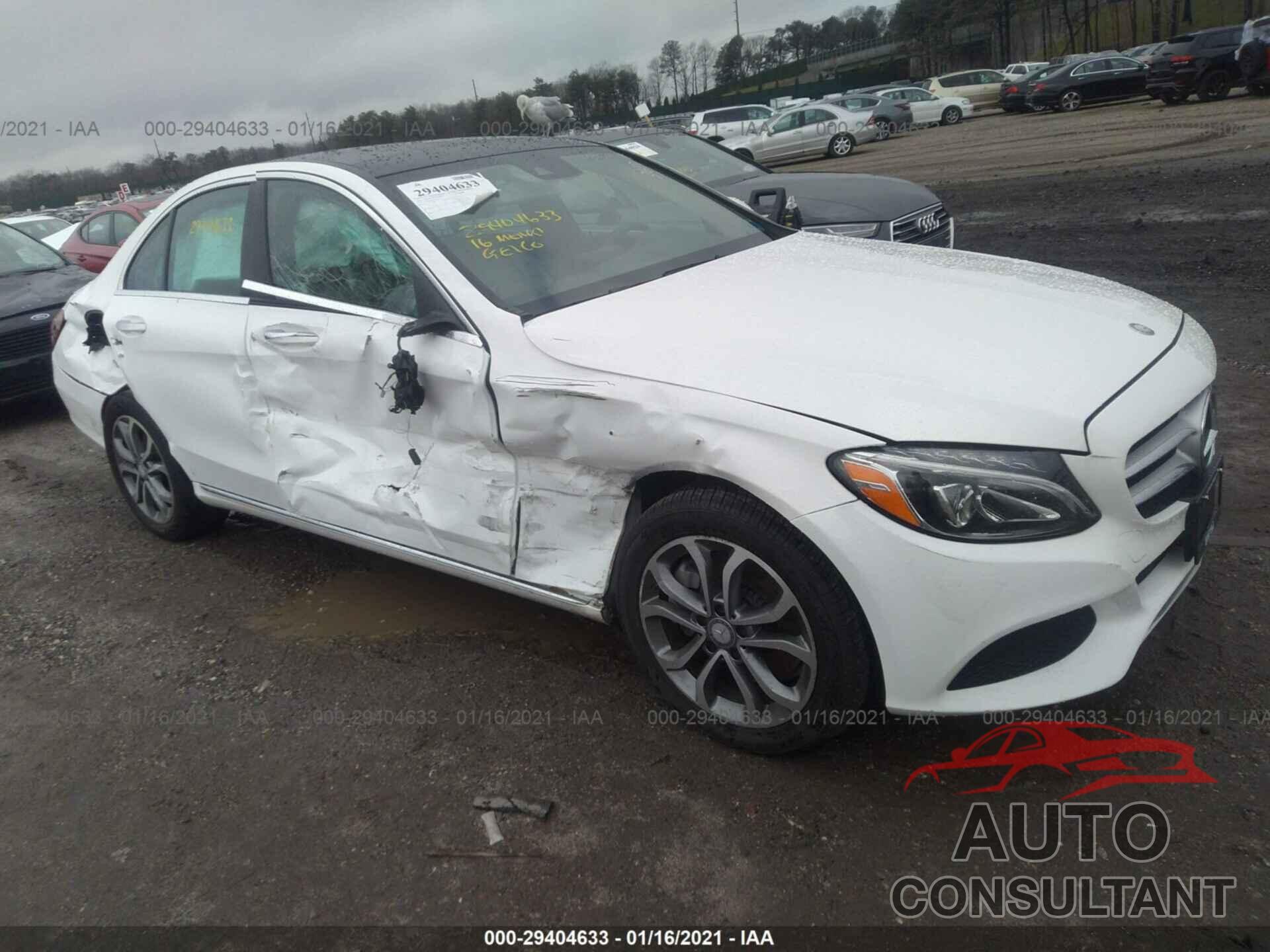 MERCEDES-BENZ C-CLASS 2016 - 55SWF4KB9GU158149