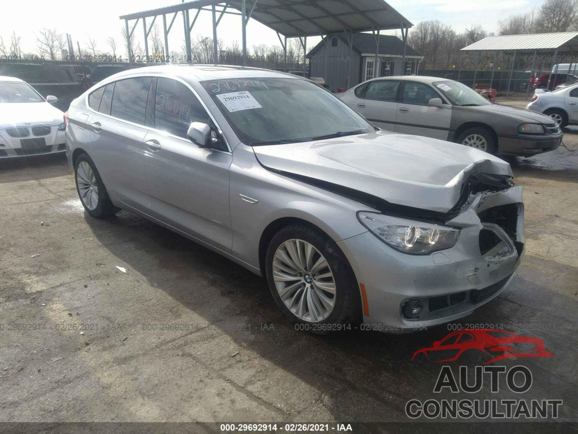 BMW 5 SERIES GRAN TURISMO 2016 - WBA5M4C56GD186622