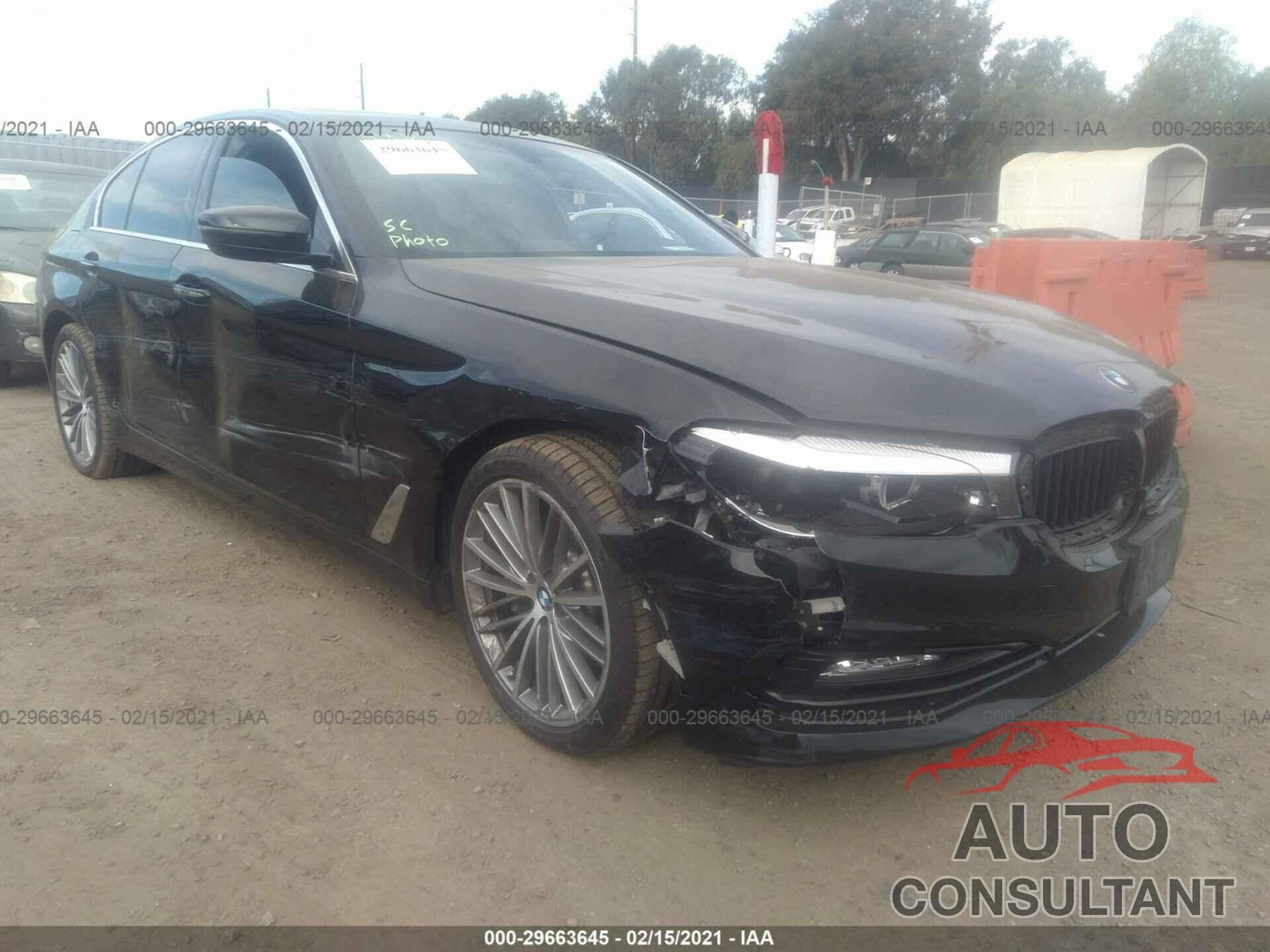 BMW 5 SERIES 2017 - WBAJA5C38HG894852