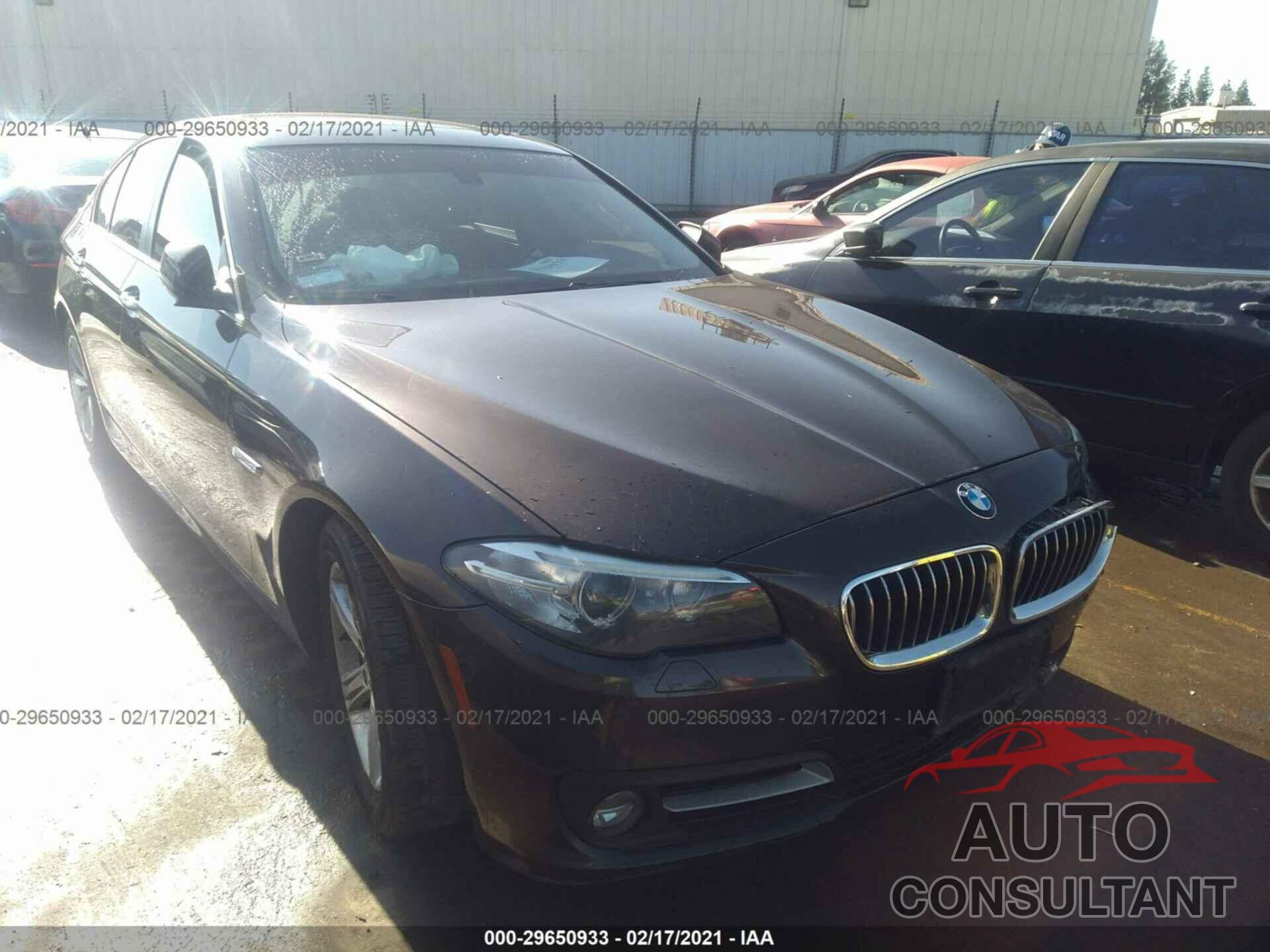 BMW 5 SERIES 2016 - WBA5A5C55GG346972