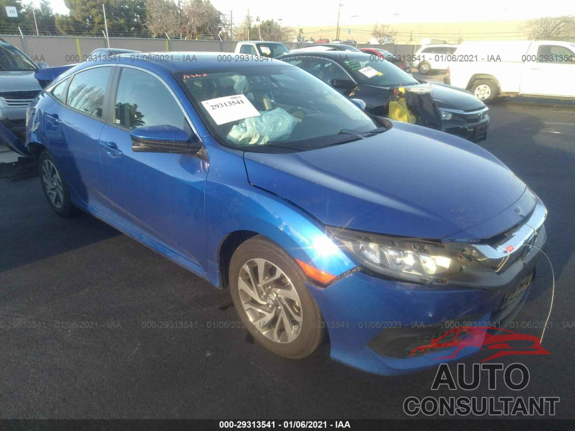 HONDA CIVIC SEDAN 2018 - 2HGFC2F72JH514416