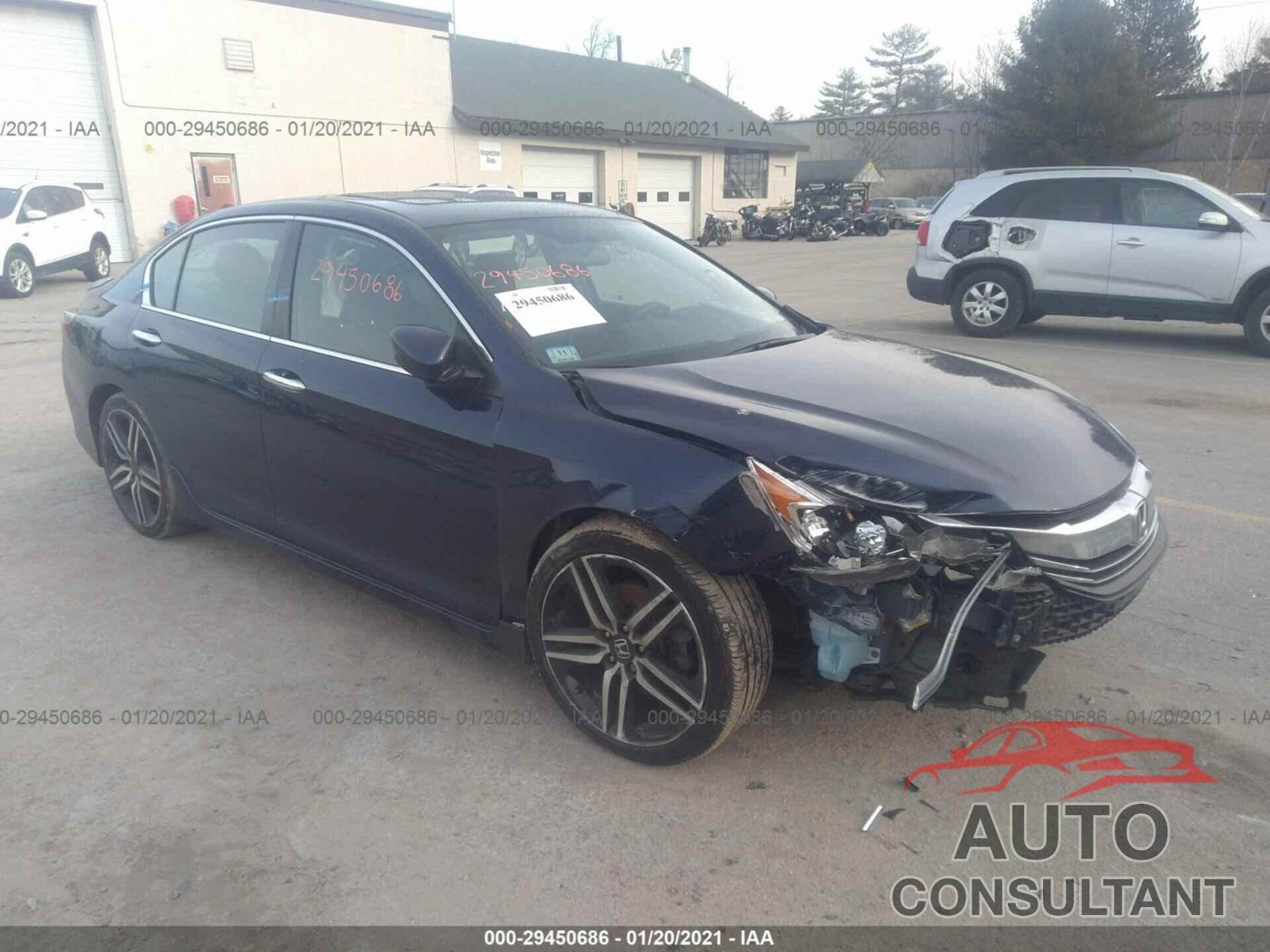 HONDA ACCORD SEDAN 2017 - 1HGCR2F52HA046809