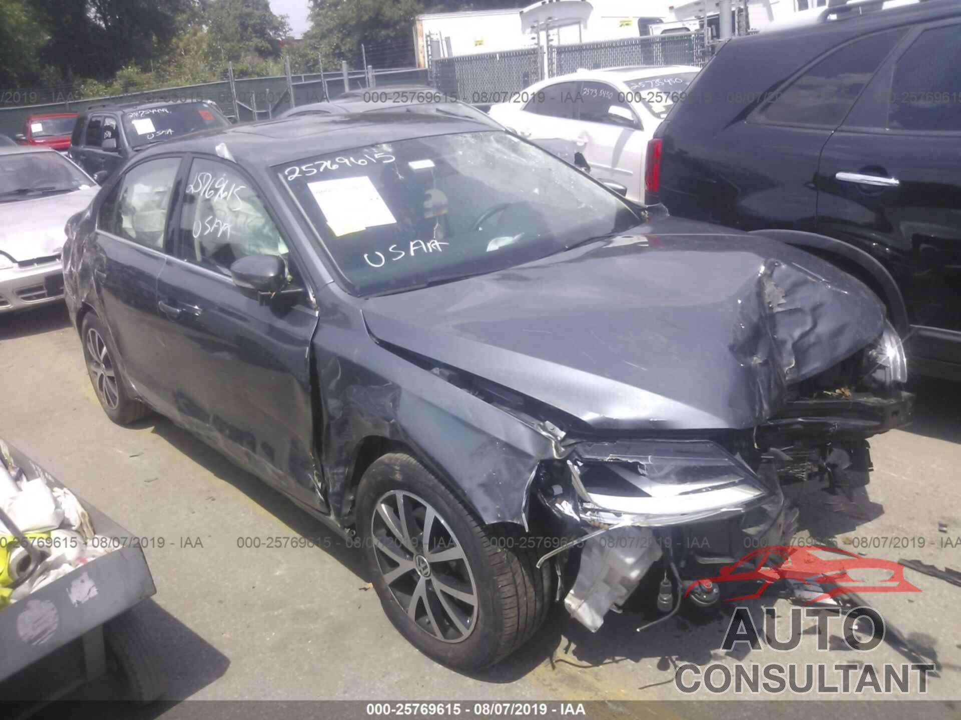 VOLKSWAGEN JETTA 2017 - 3VWDB7AJ3HM270423