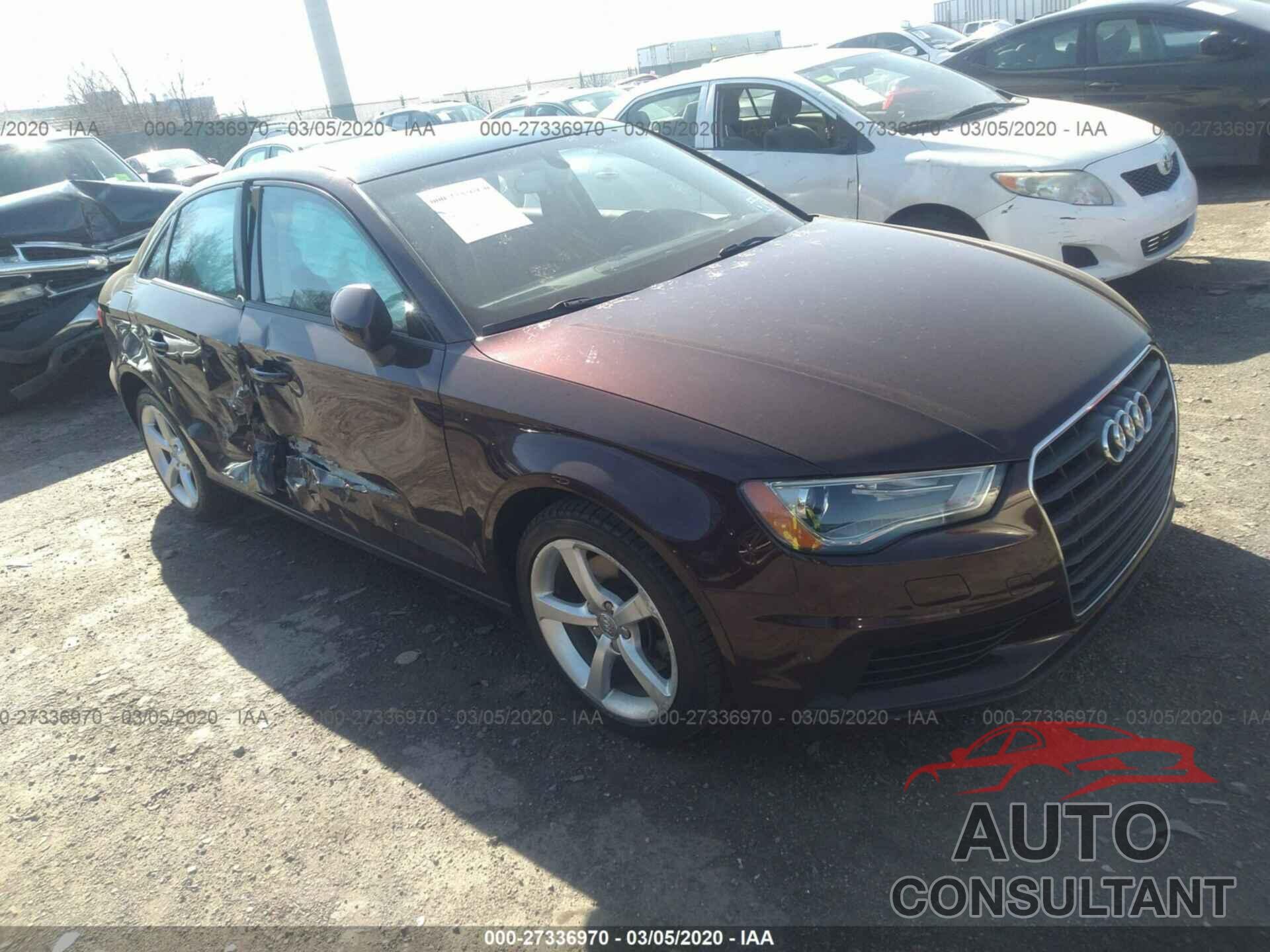 AUDI A3 2015 - WAUACGFF3F1011509