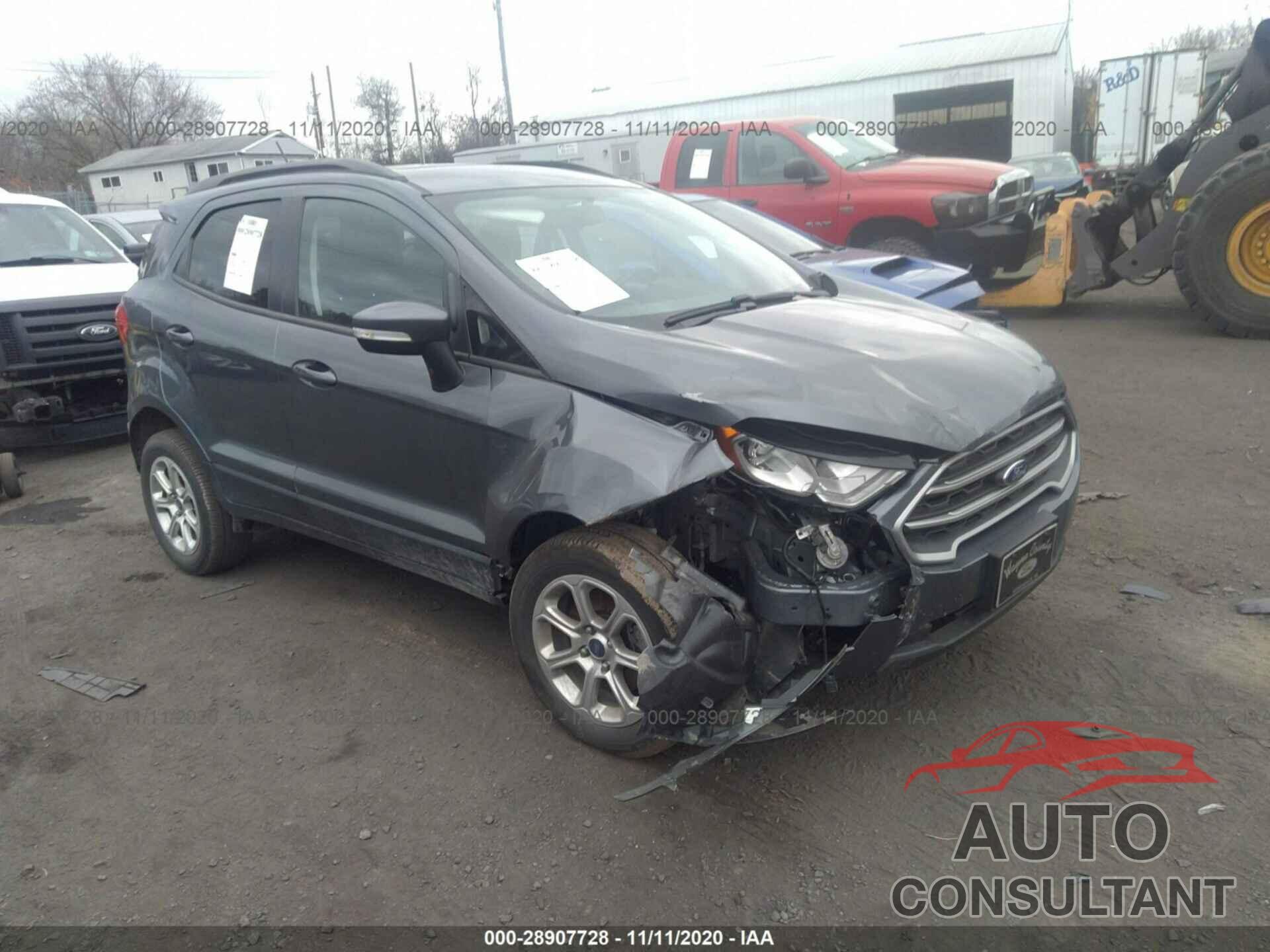 FORD ECOSPORT 2018 - MAJ6P1UL3JC248538