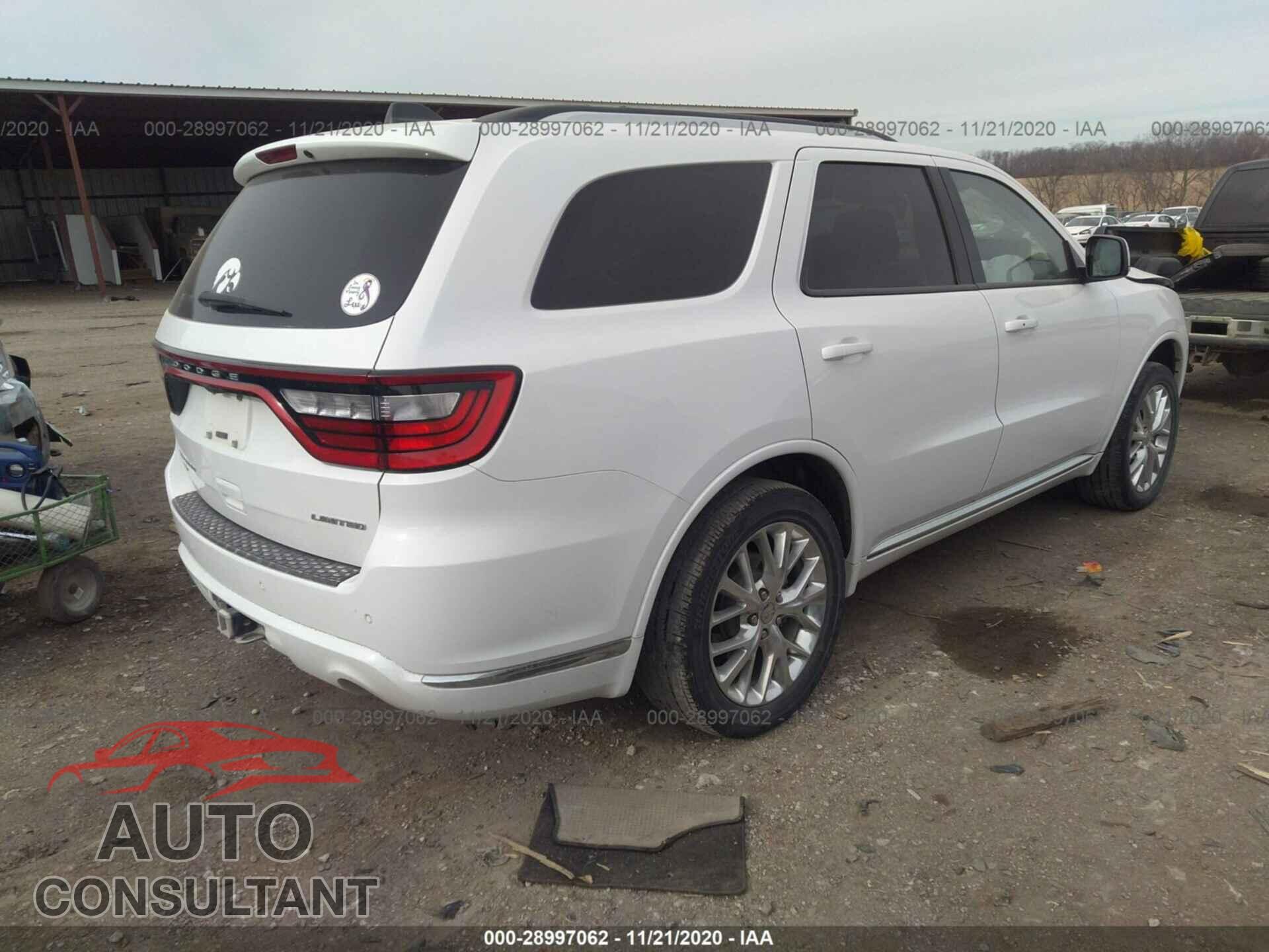 DODGE DURANGO 2016 - 1C4RDJDG3GC486630