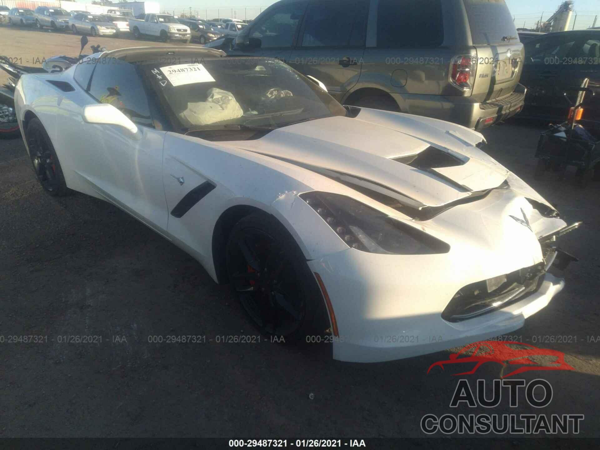 CHEVROLET CORVETTE 2019 - 1G1YB2D7XK5106731