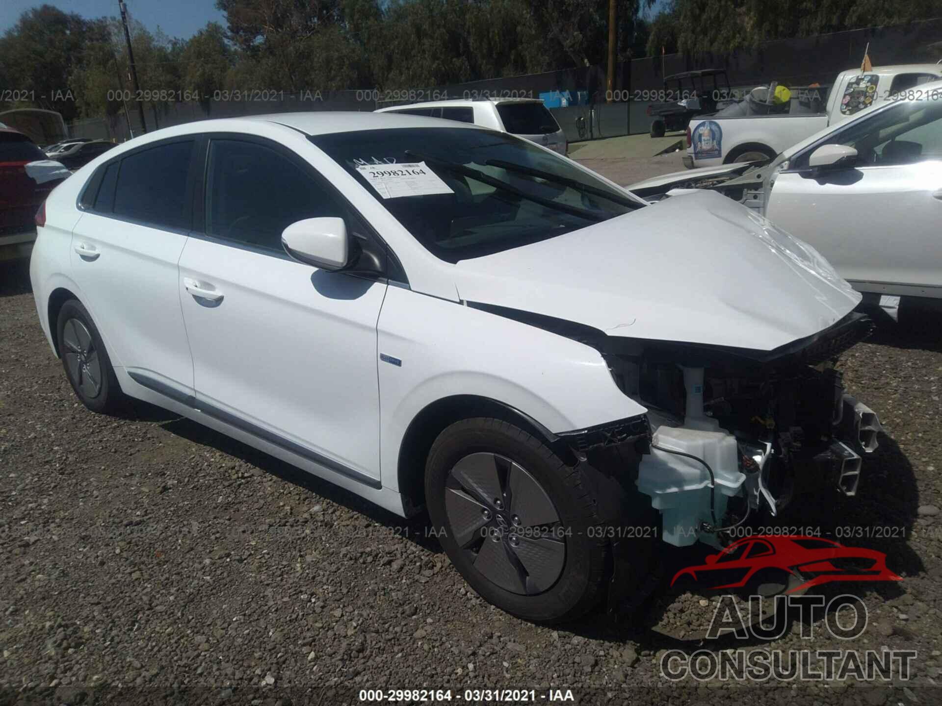 HYUNDAI IONIQ HYBRID 2020 - KMHC75LC1LU207517