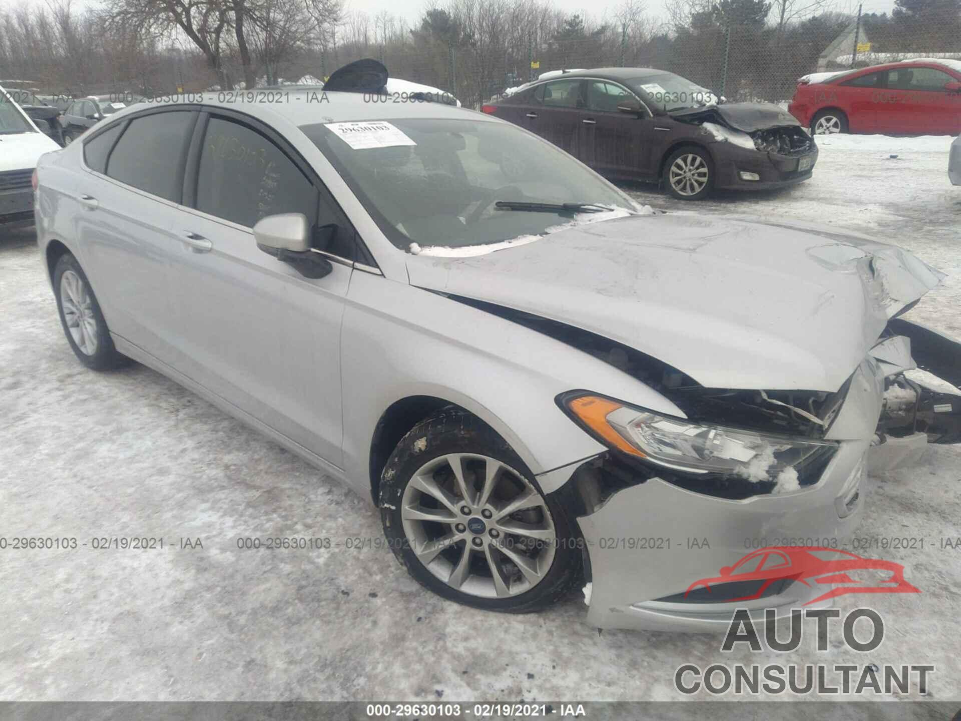FORD FUSION 2017 - 3FA6P0H70HR112709
