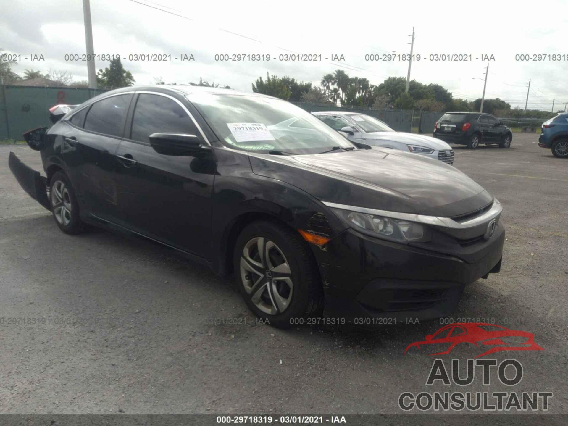 HONDA CIVIC SEDAN 2016 - 19XFC2F53GE063658