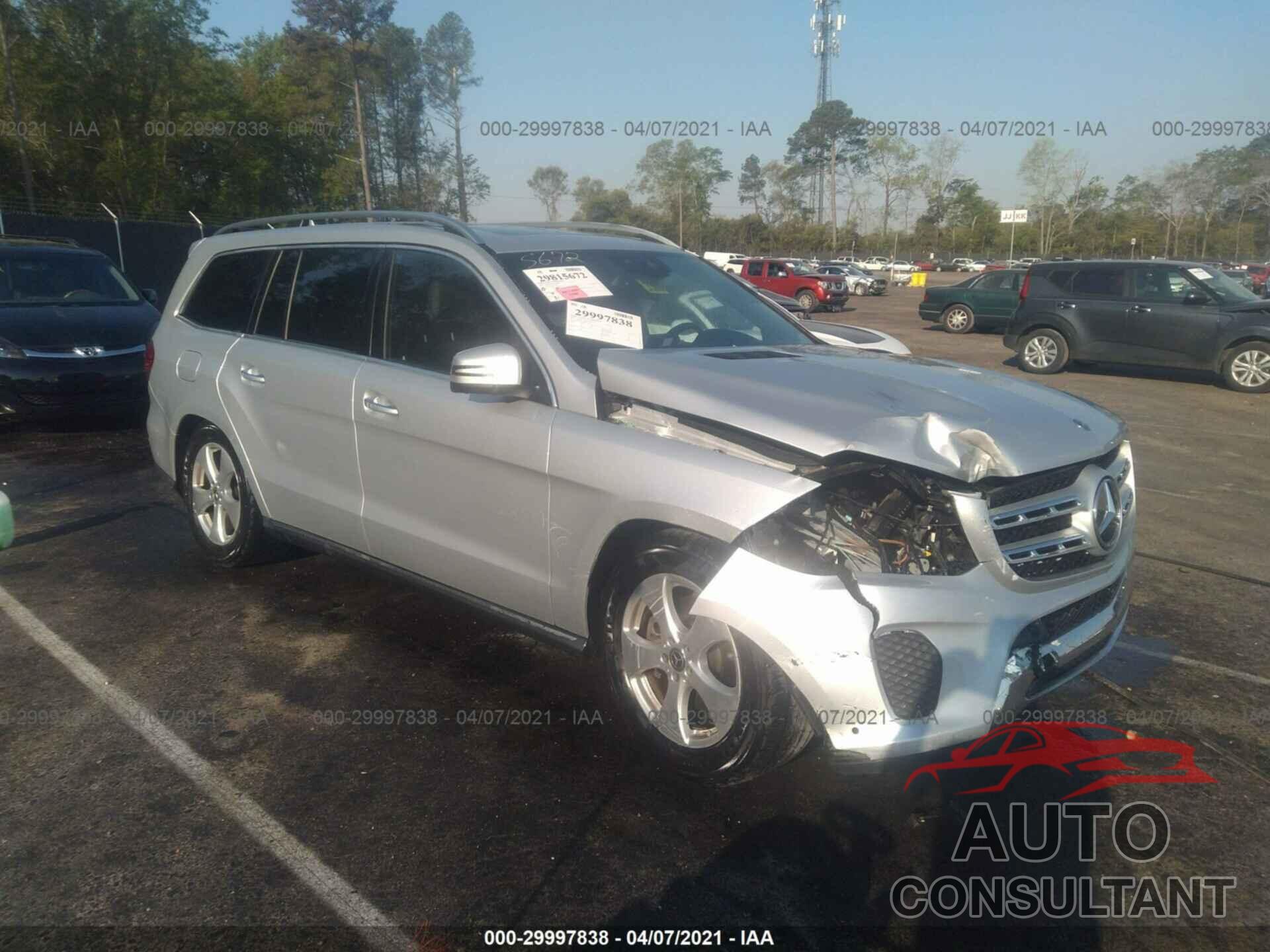 MERCEDES-BENZ GLS 2017 - 4JGDF6EE6HA975501