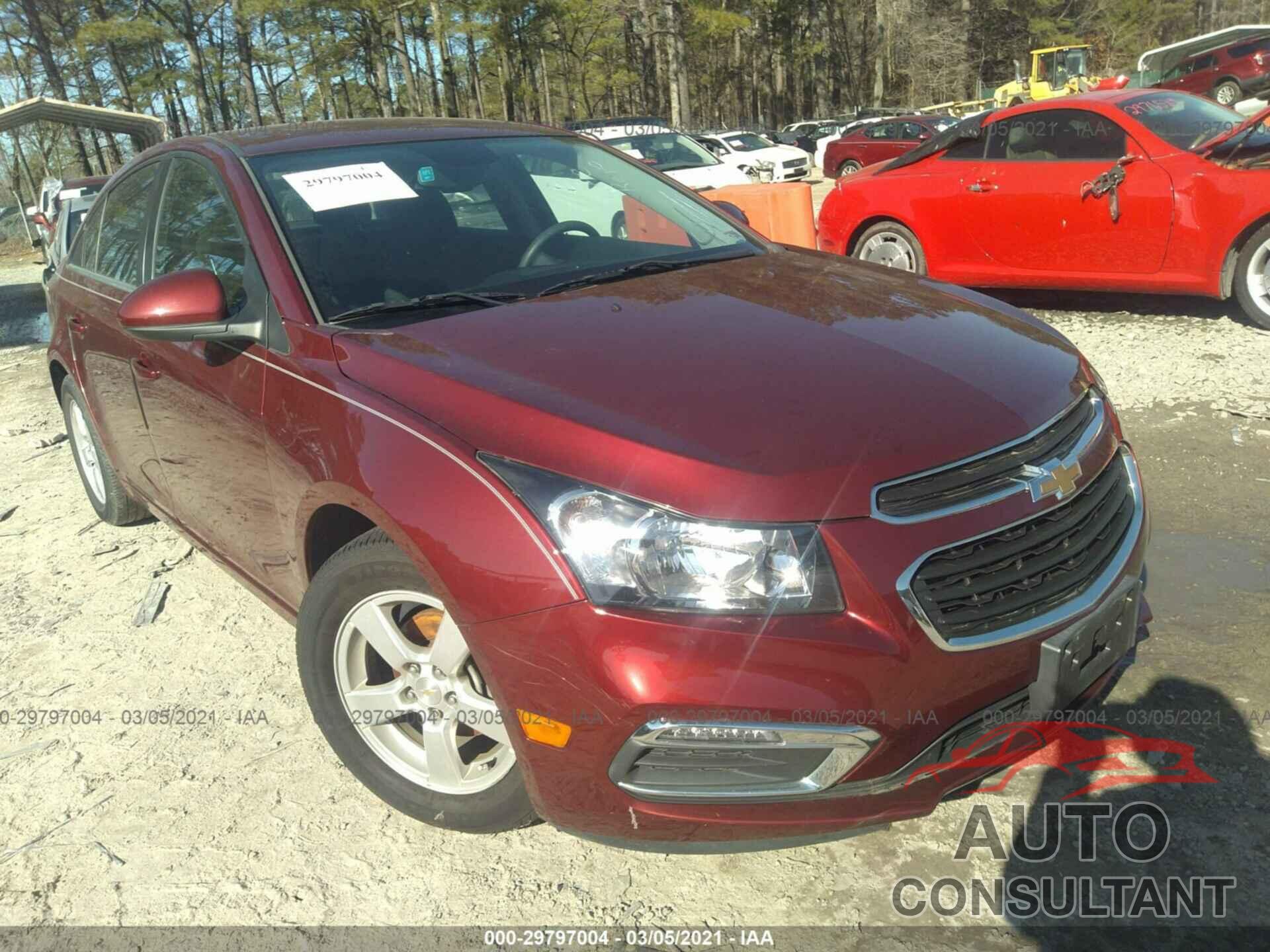 CHEVROLET CRUZE LIMITED 2016 - 1G1PE5SB3G7218214