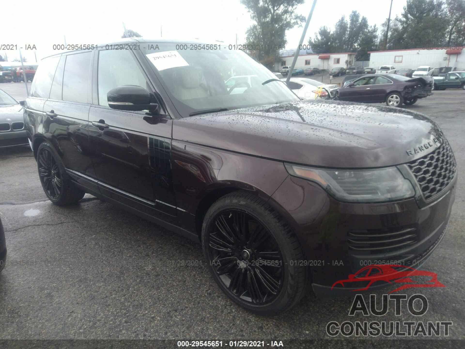 LAND ROVER RANGE ROVER 2020 - SALGS2RU4LA406350