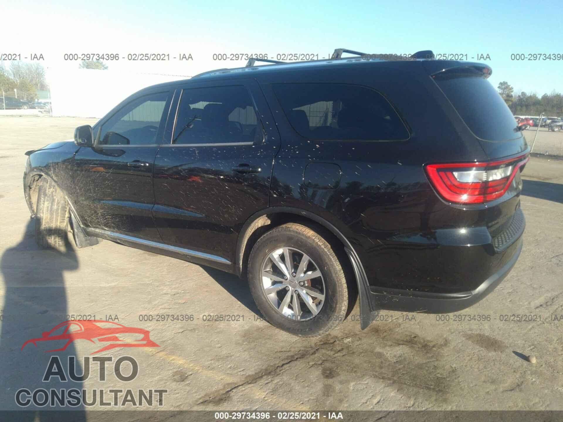DODGE DURANGO 2016 - 1C4RDJDG4GC363063