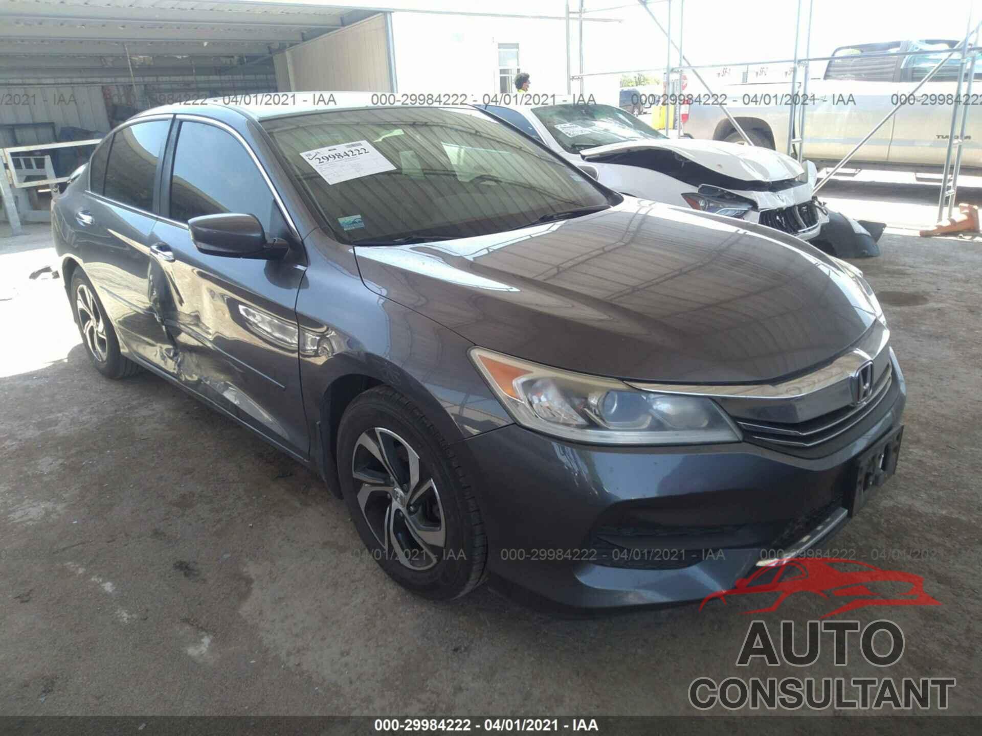 HONDA ACCORD SEDAN 2017 - 1HGCR2F31HA074955