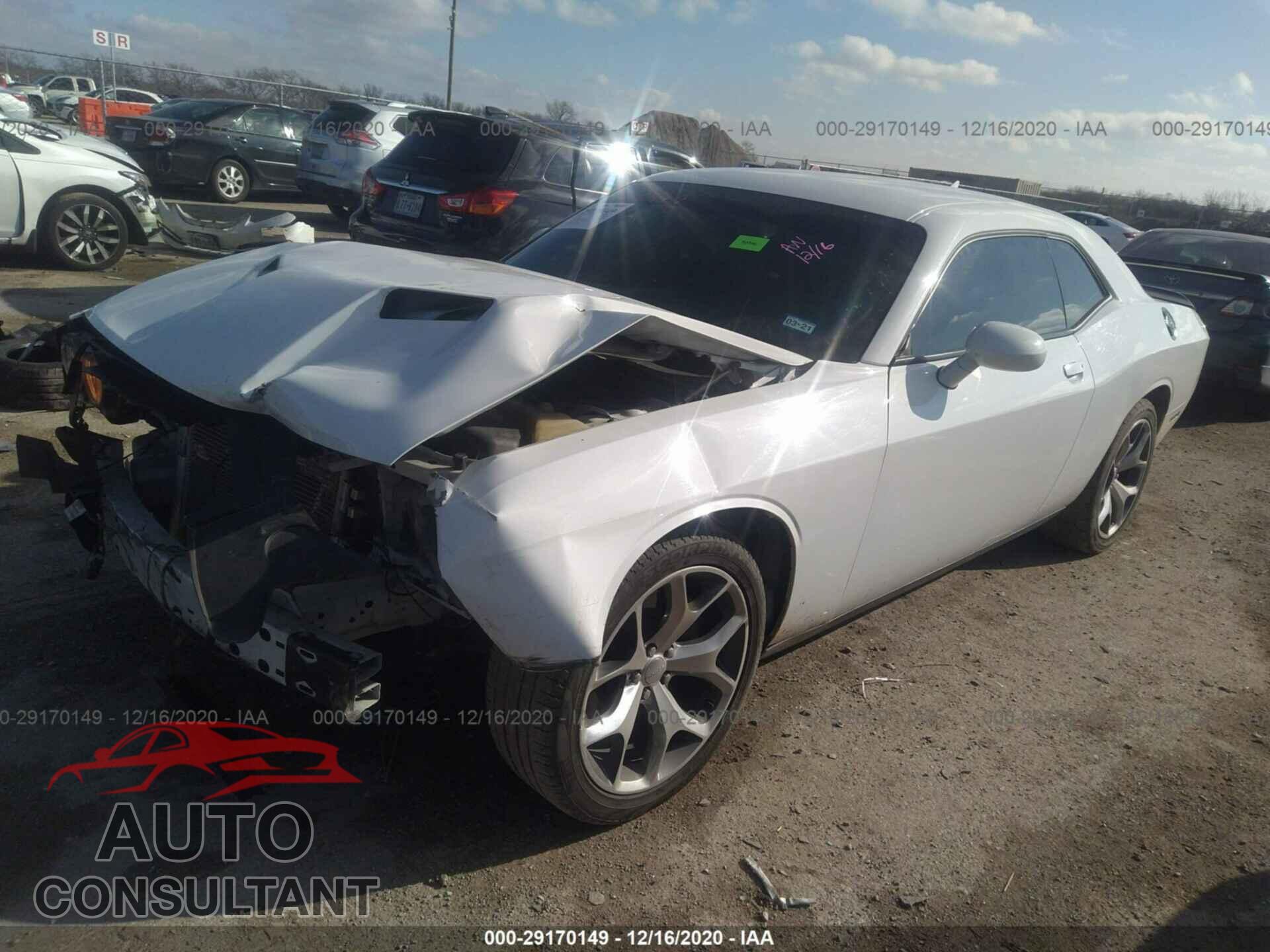 DODGE CHALLENGER 2016 - 2C3CDZAG9GH275796