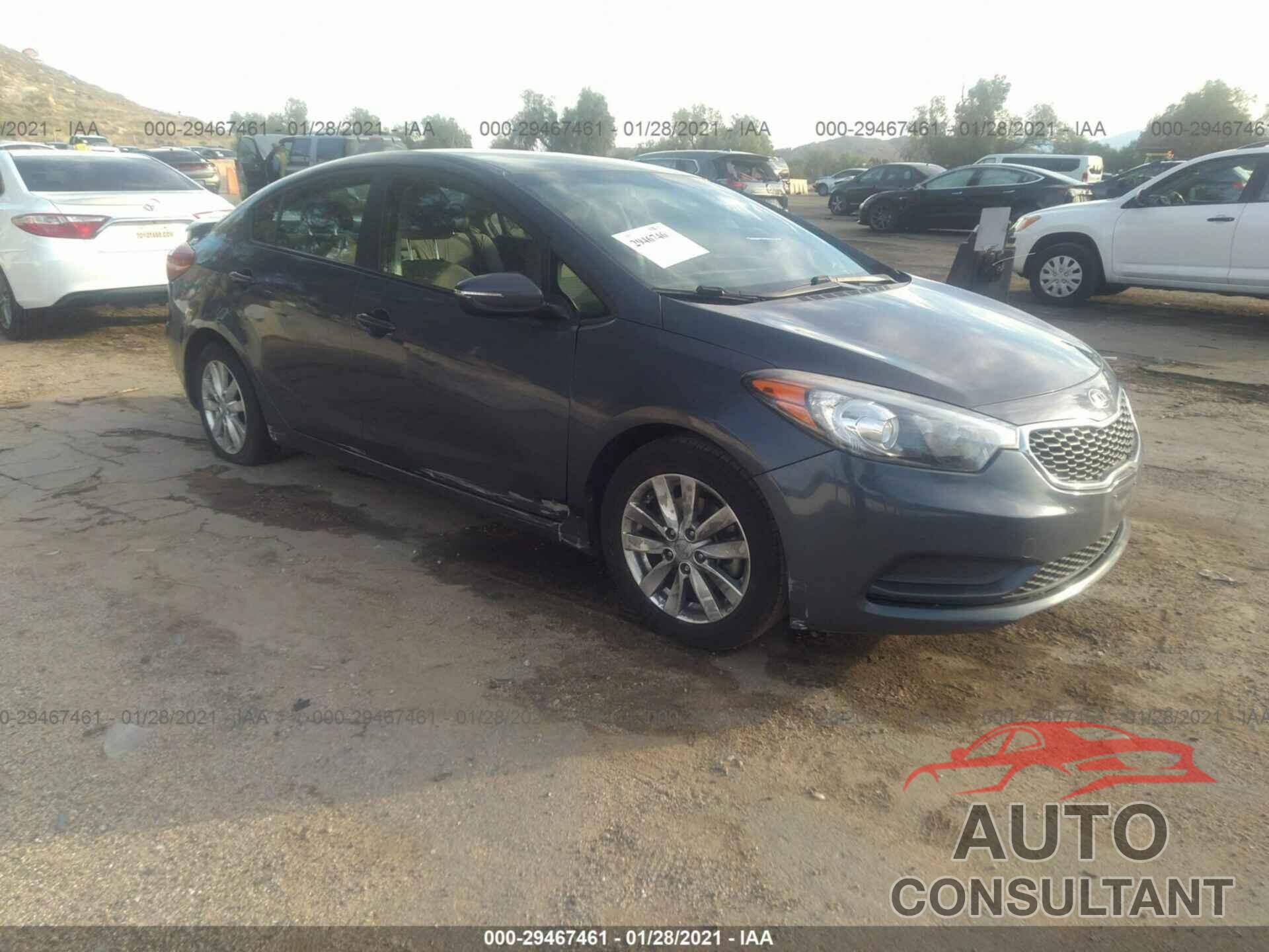 KIA FORTE 2016 - KNAFX4A68G5560147