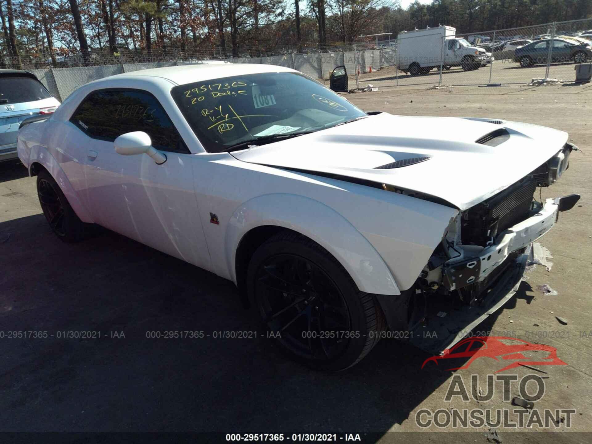DODGE CHALLENGER 2020 - 2C3CDZFJ6LH156411