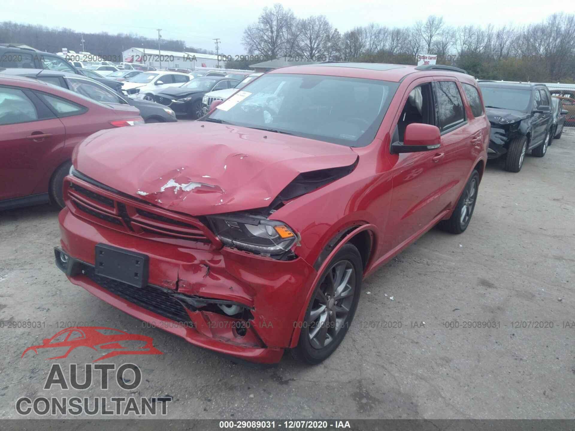 DODGE DURANGO 2018 - 1C4RDJDG2JC100271