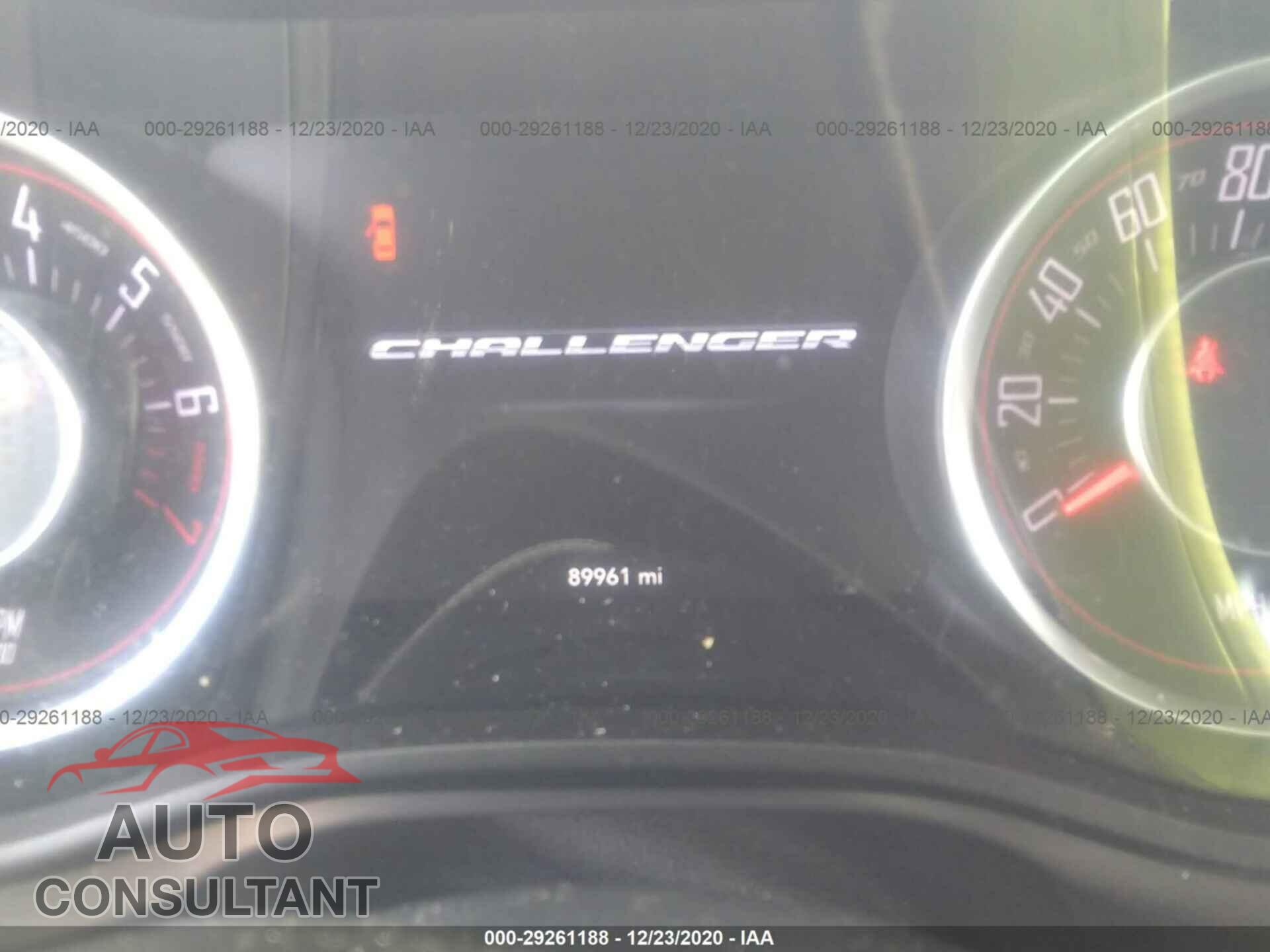 DODGE CHALLENGER 2016 - 2C3CDZAG3GH171823