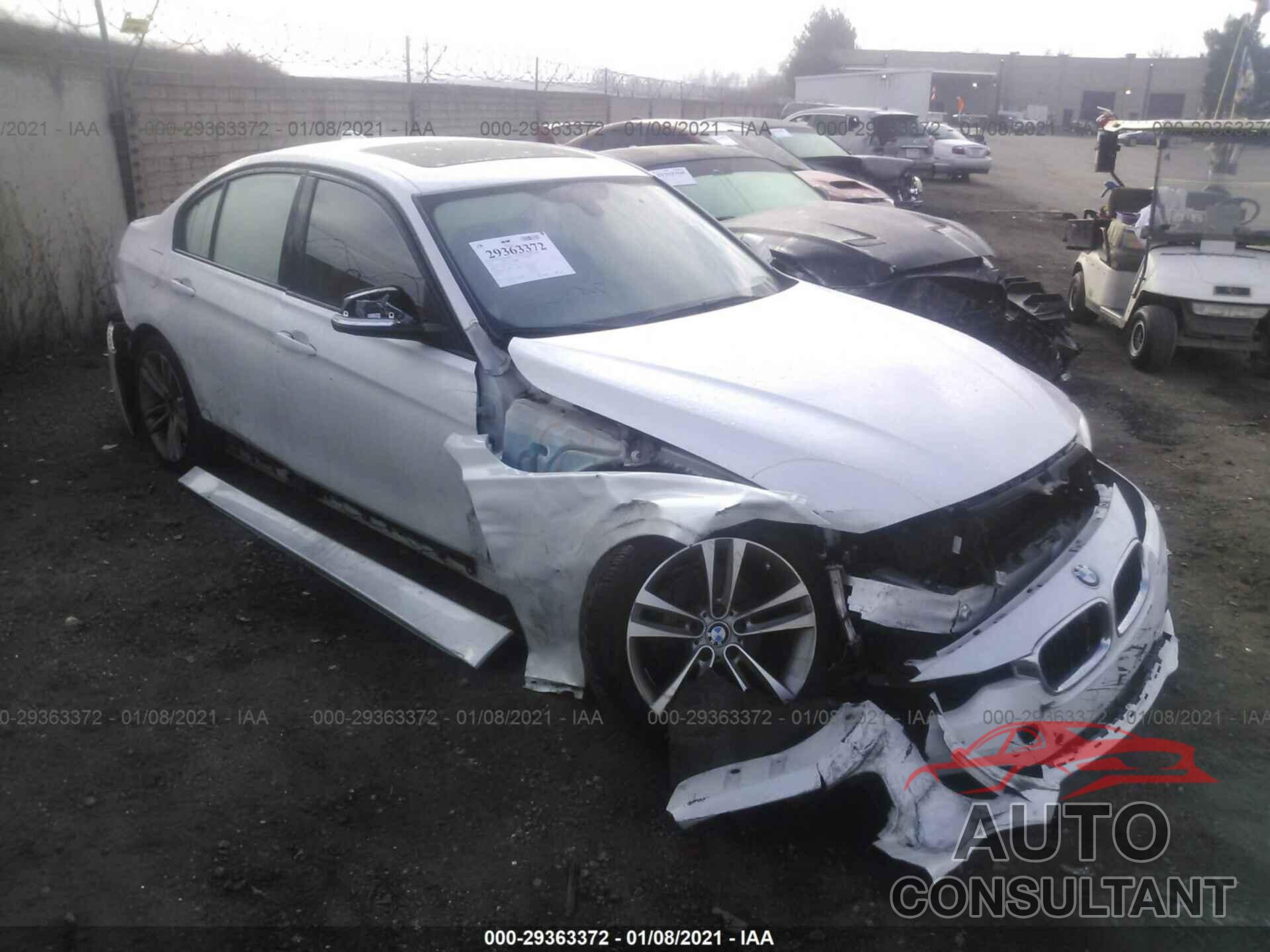 BMW 3 SERIES 2016 - WBA8E9G57GNT84234
