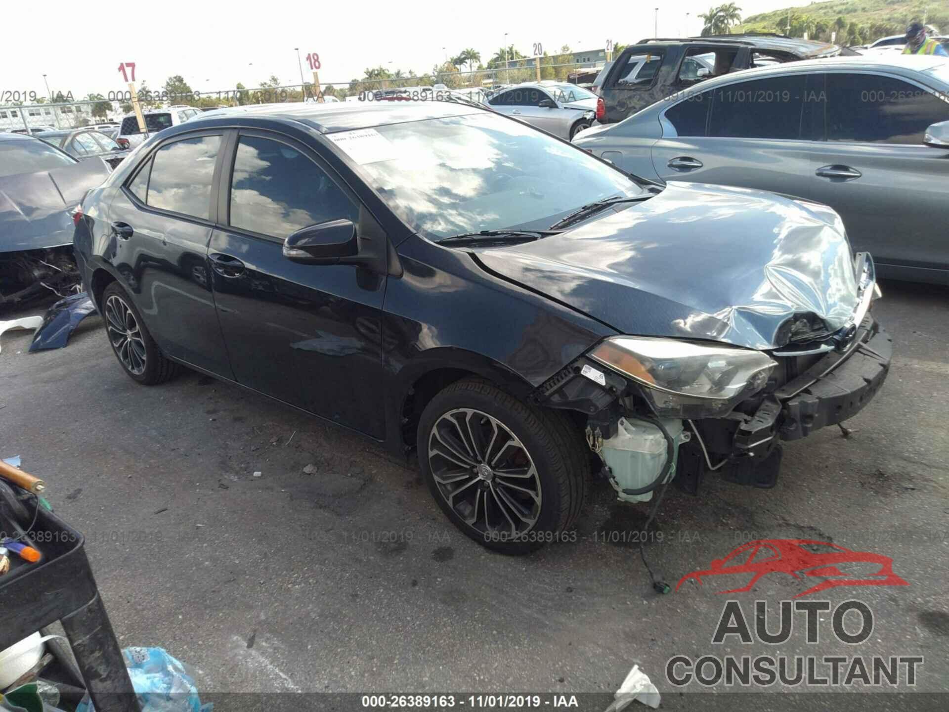 TOYOTA COROLLA 2016 - 2T1BURHE9GC602106