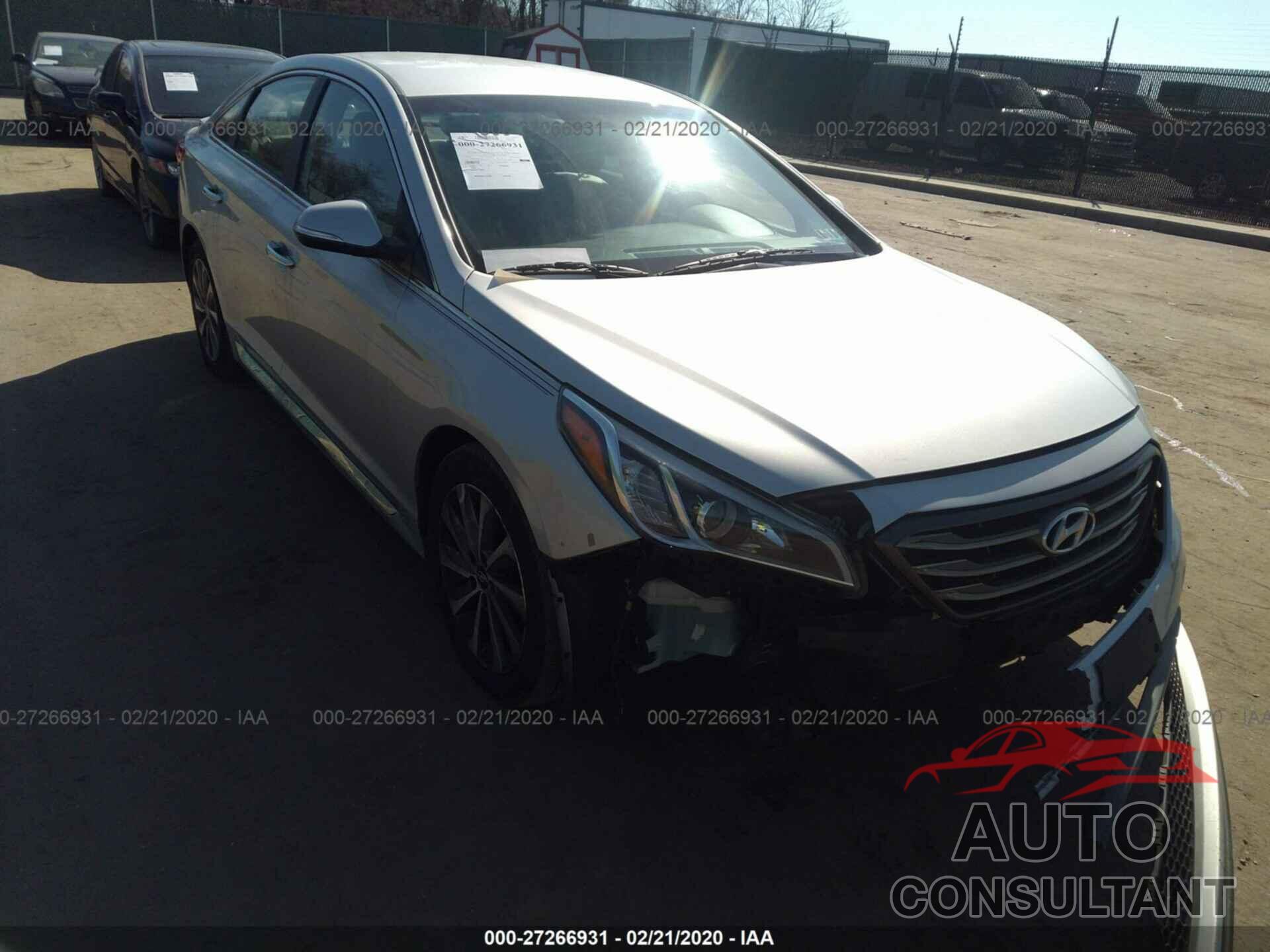 HYUNDAI SONATA 2015 - 5NPE34AF3FH054217