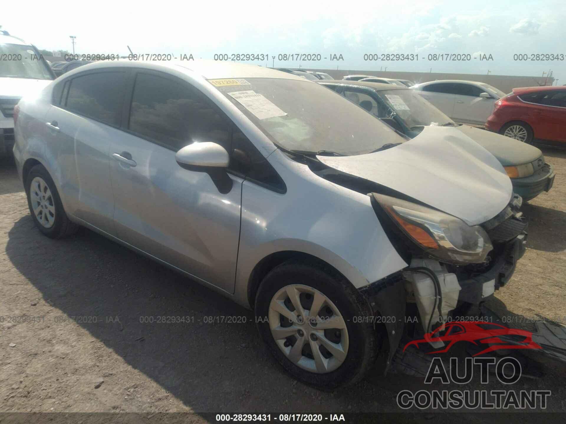 KIA RIO 2016 - KNADM4A31G6543058