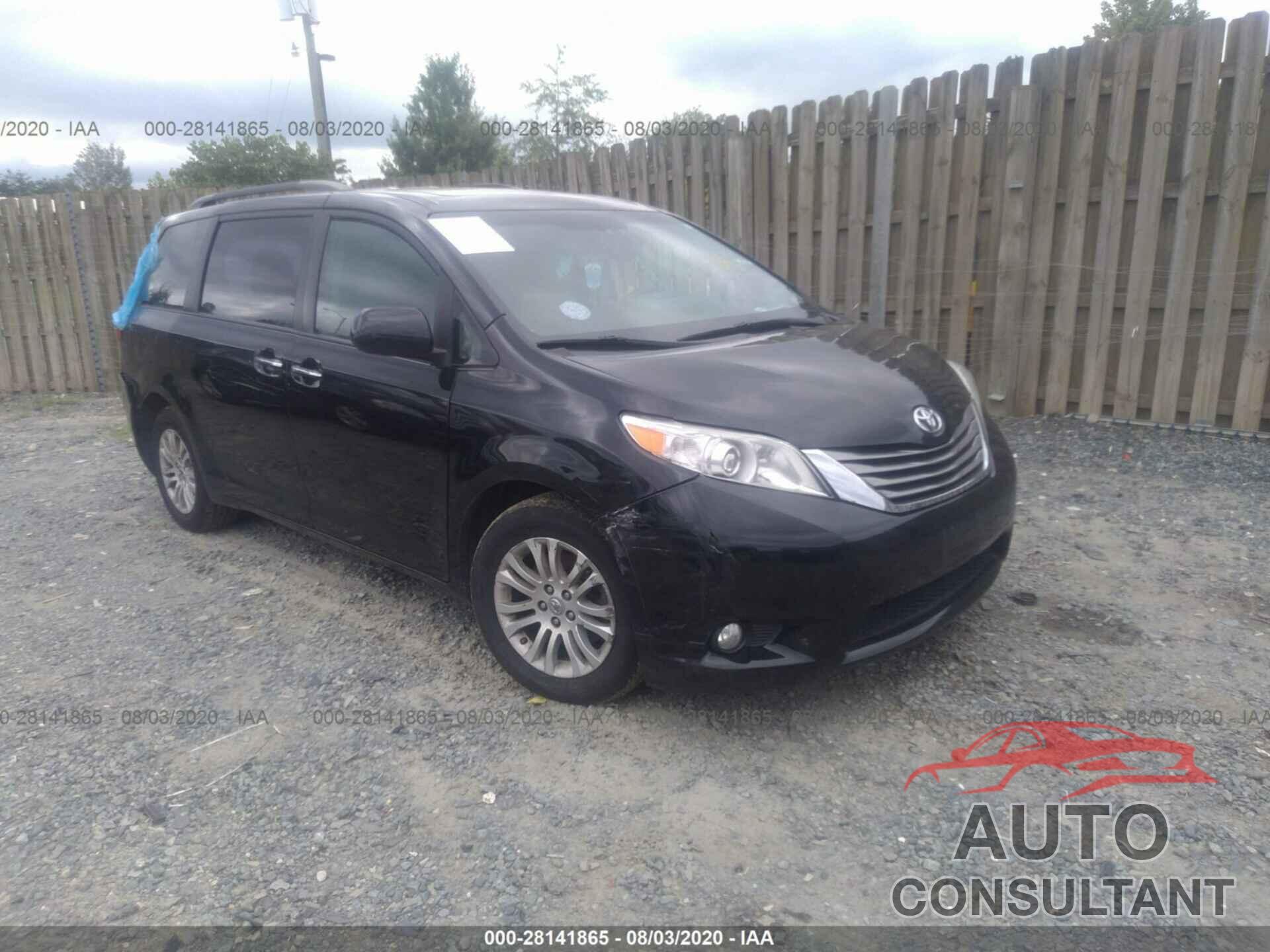 TOYOTA SIENNA 2017 - 5TDYZ3DC3HS821875