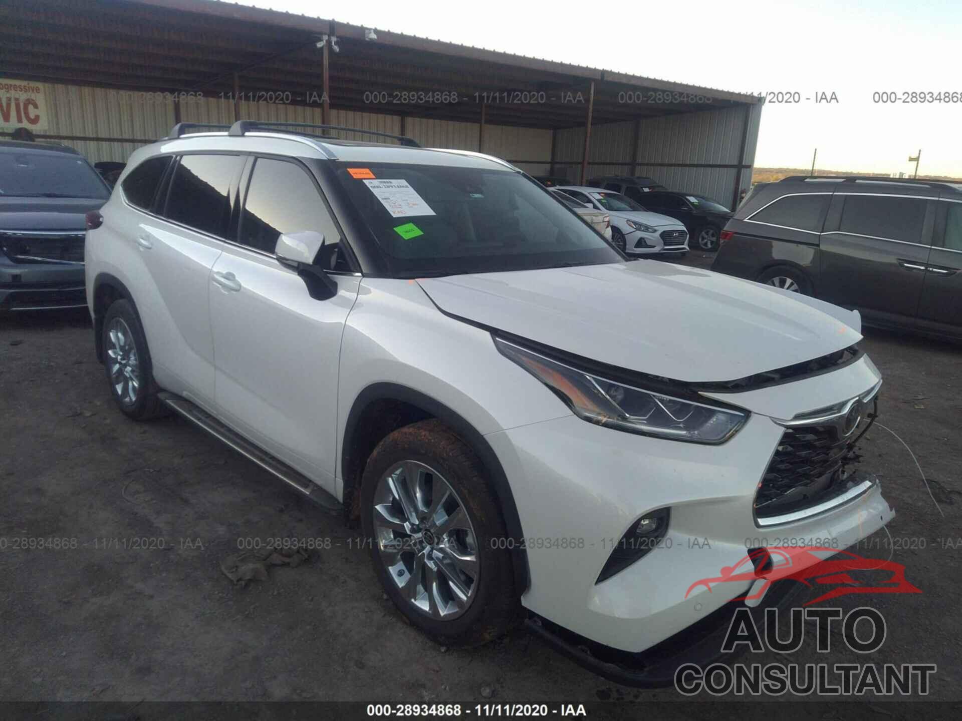 TOYOTA HIGHLANDER 2020 - 5TDDZRBH1LS044895