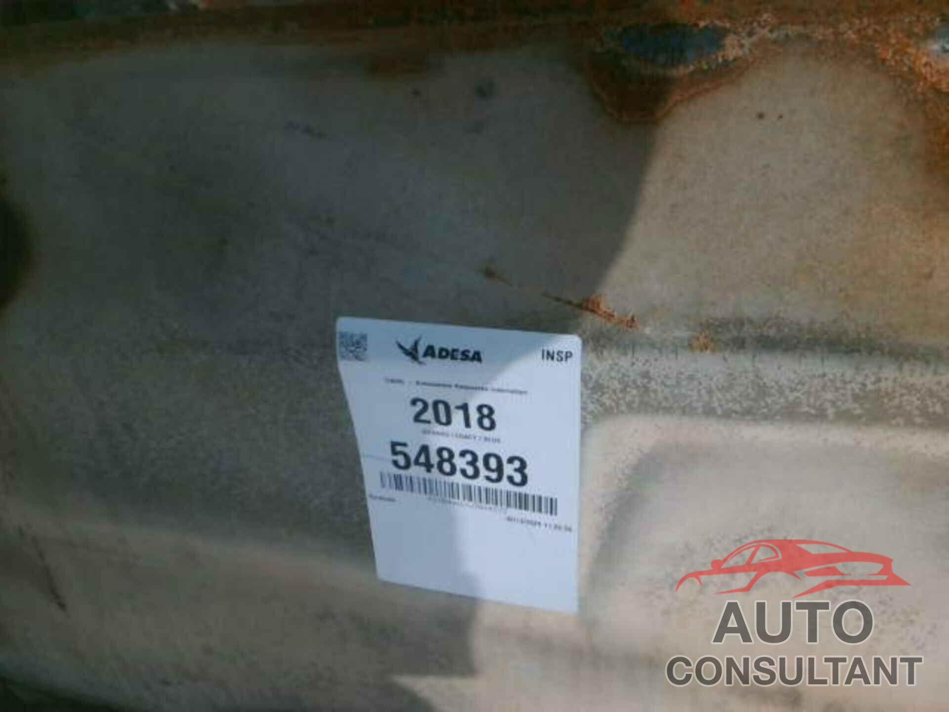 SUBARU LEGACY 2018 - 4S3BNAA6XJ3024373