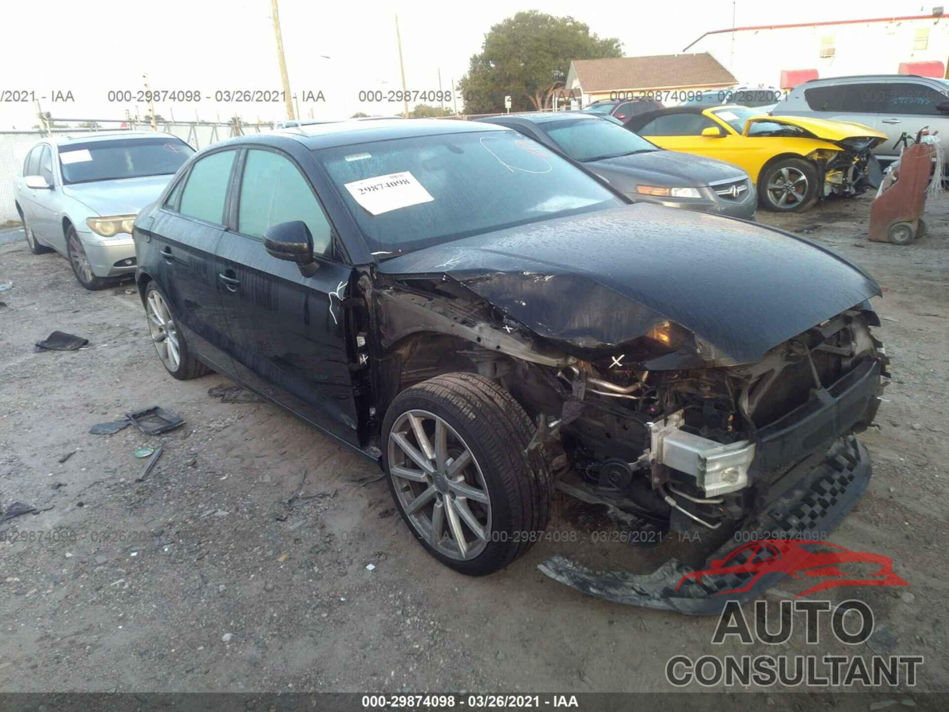 AUDI A3 2016 - WAUA7GFF0G1040486