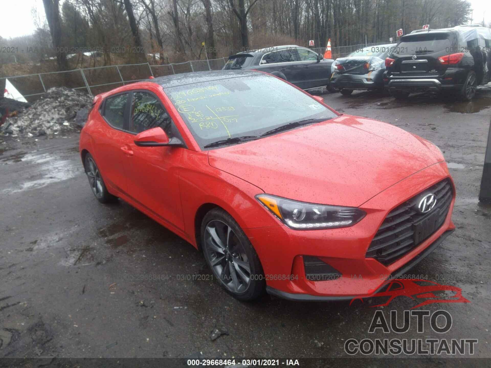 HYUNDAI VELOSTER 2020 - KMHTG6AF0LU021115