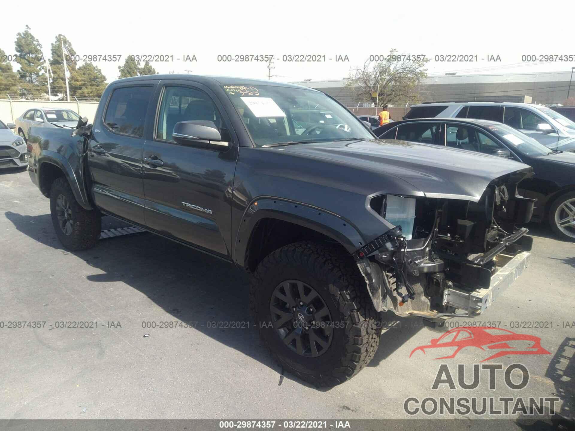 TOYOTA TACOMA 4WD 2021 - 3TMCZ5AN7MM396506