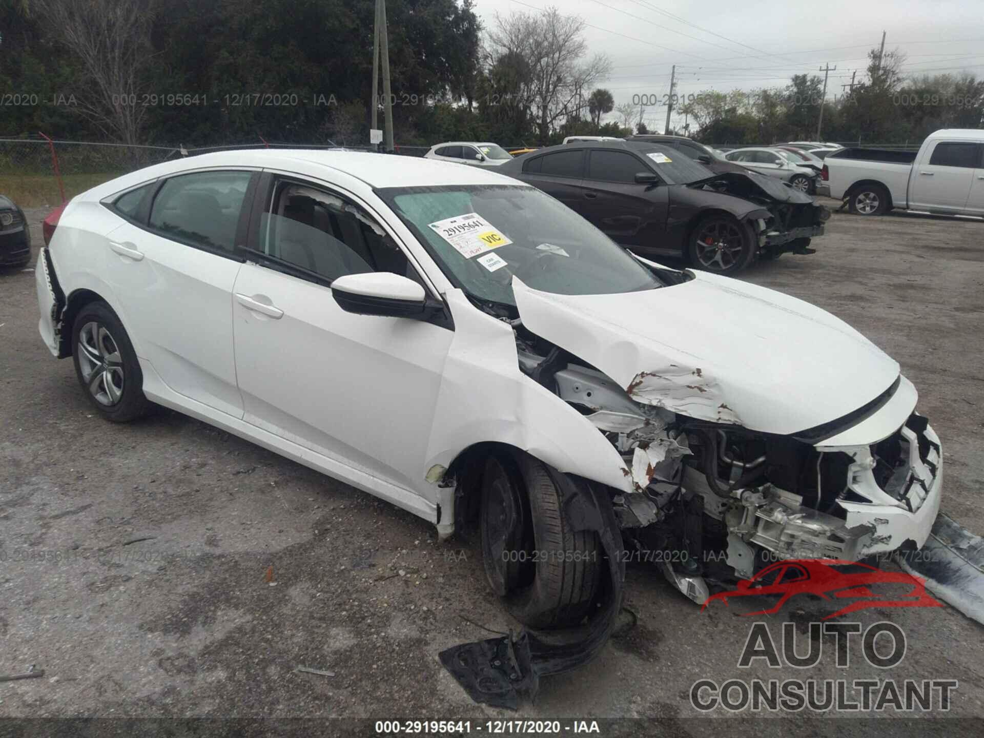 HONDA CIVIC SEDAN 2018 - 2HGFC2F57JH583195