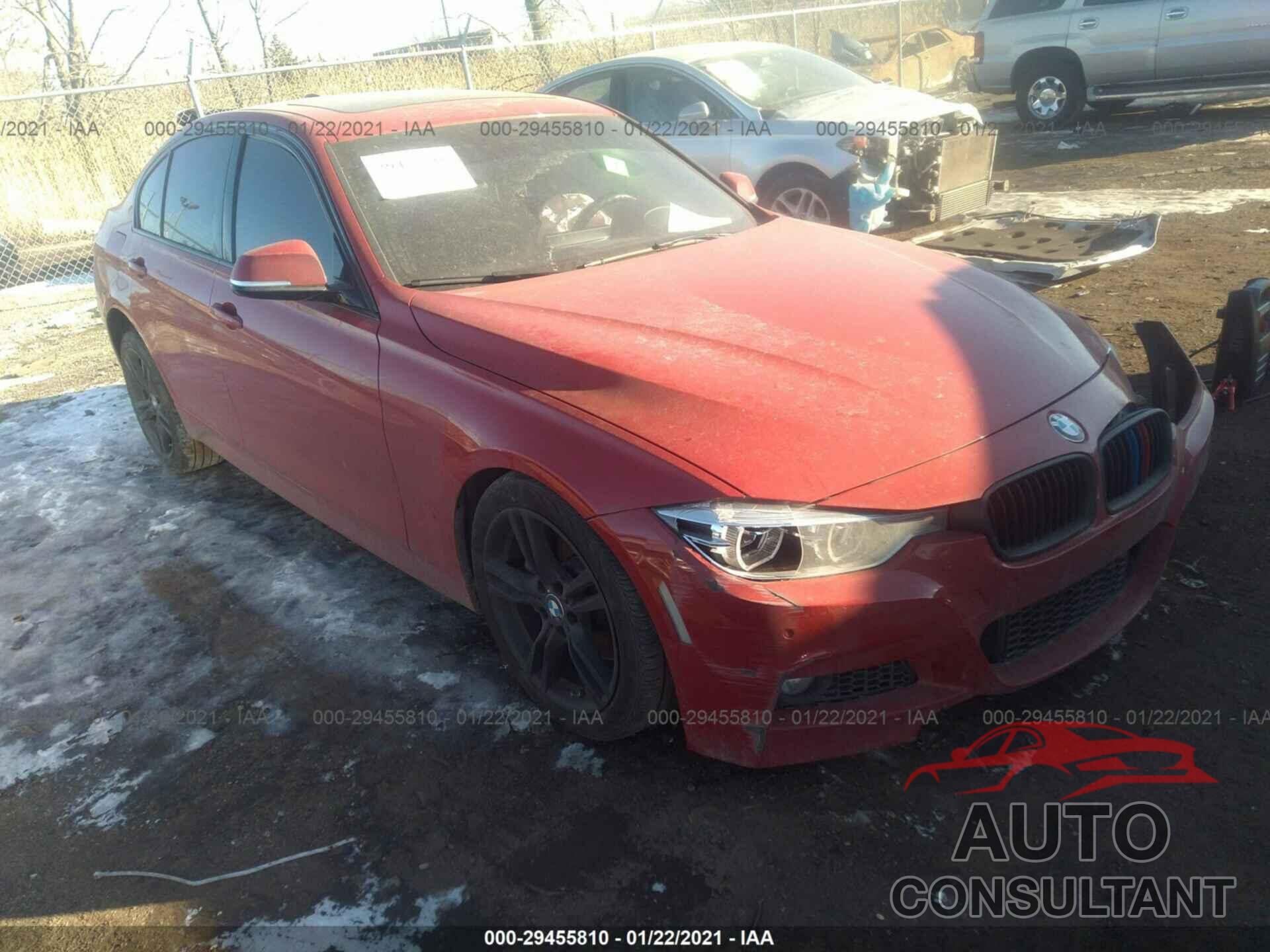 BMW 3 SERIES 2016 - WBA8E3G54GNU03979