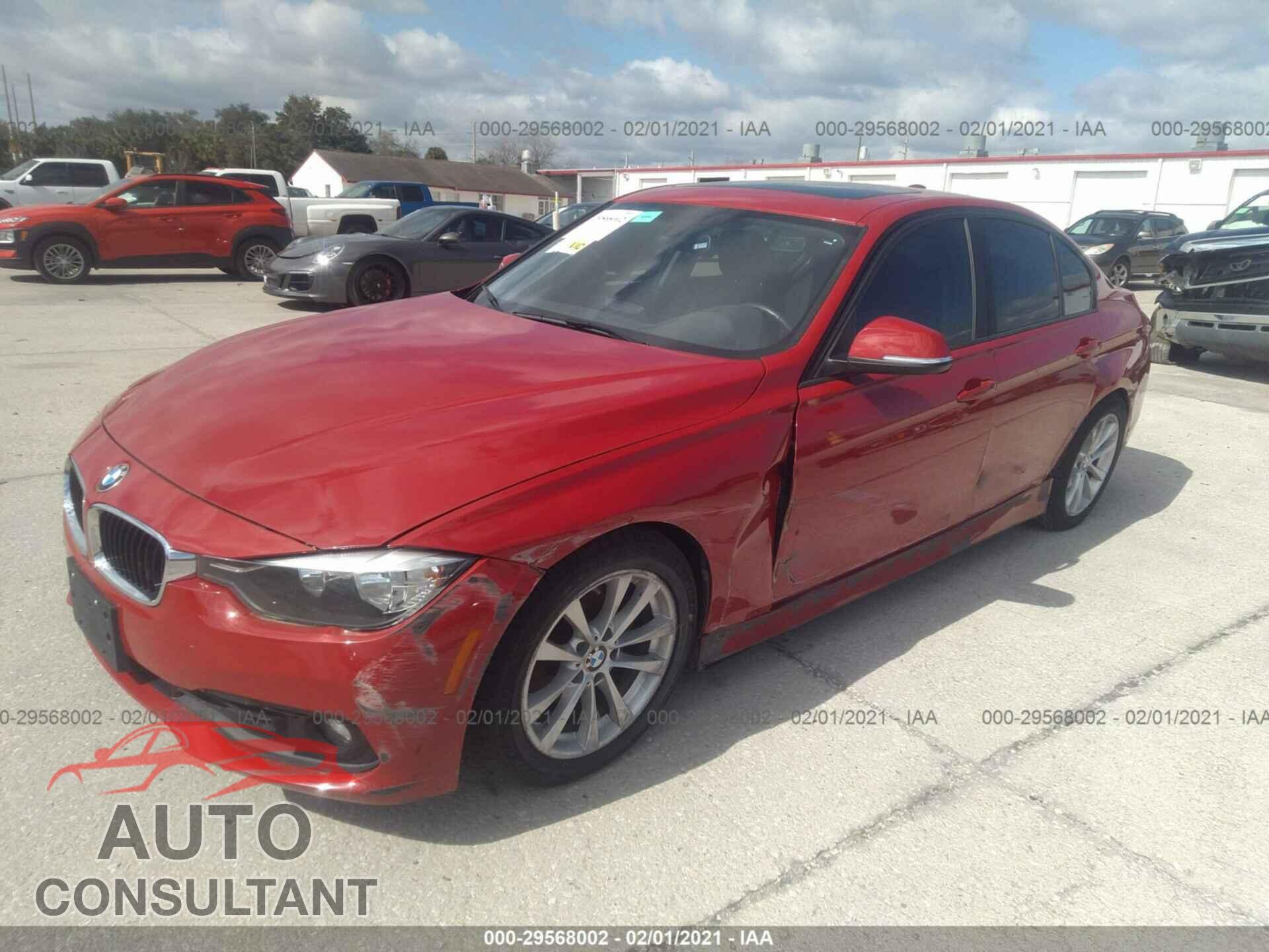 BMW 3 SERIES 2016 - WBA8E5G51GNU21061