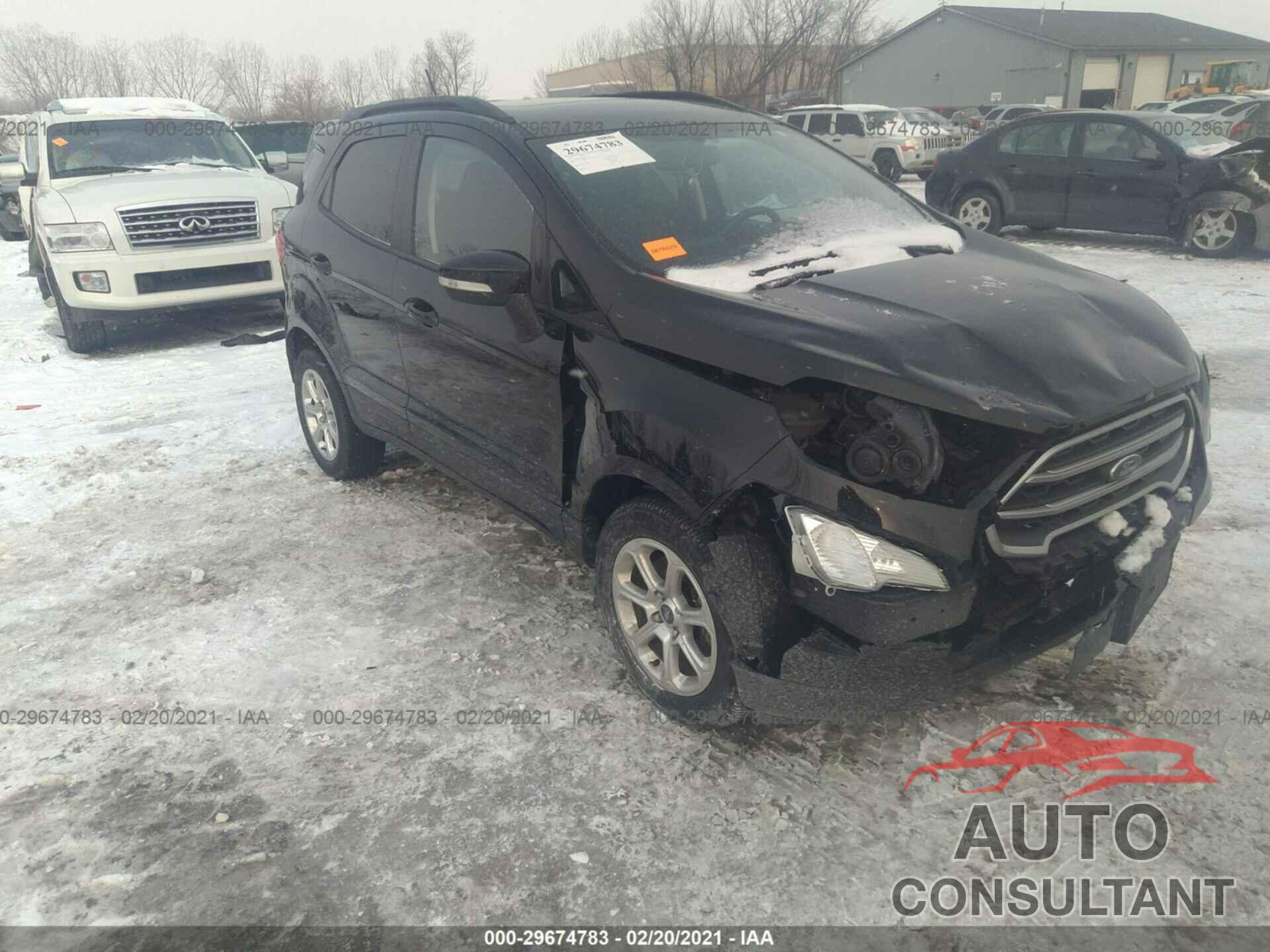 FORD ECOSPORT 2019 - MAJ3S2GE2KC268415